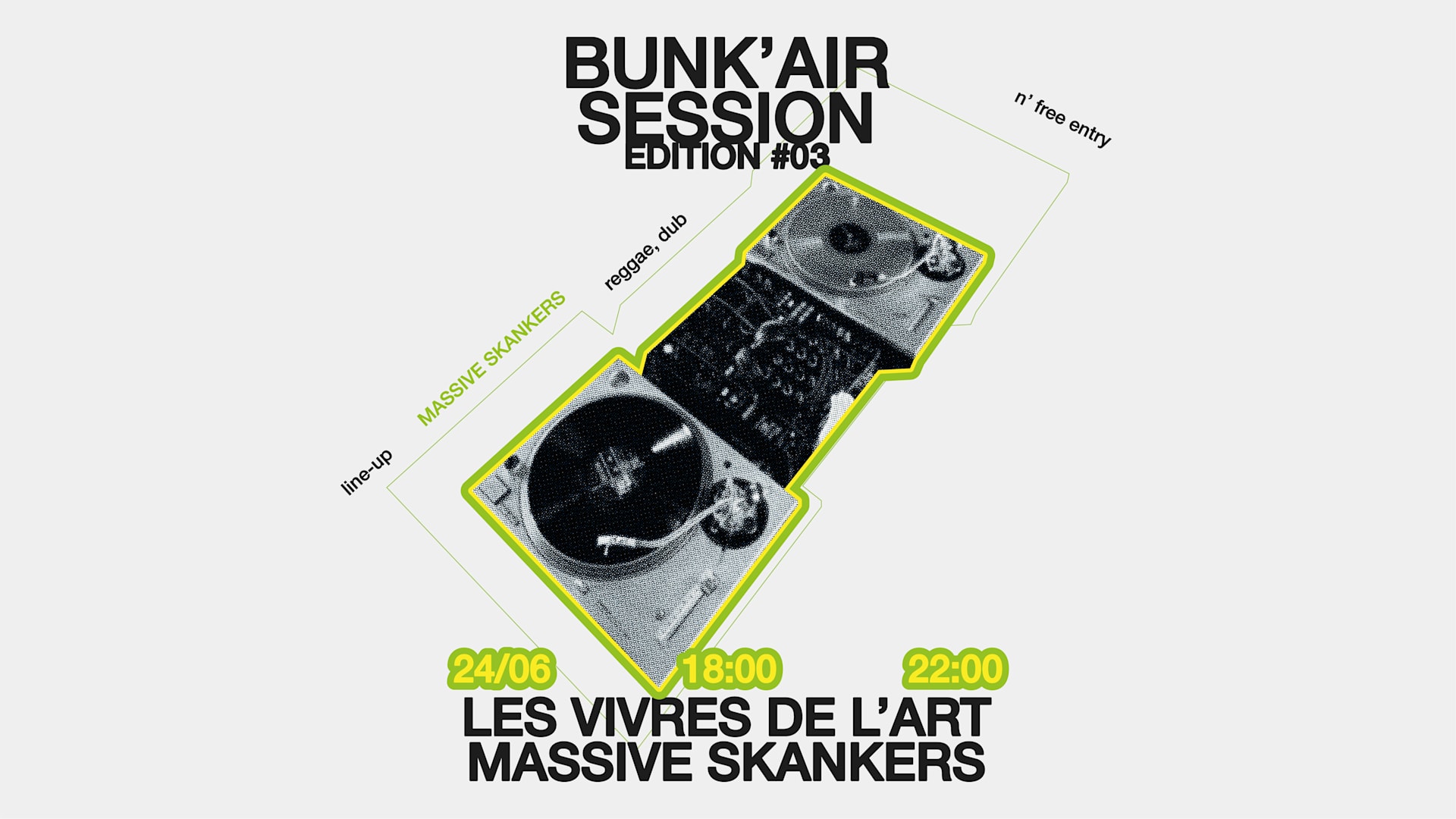 Bunk'air Session #4 Mini Open Air Reggae/Dub Cover