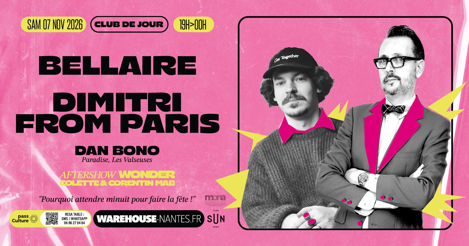 Club De Jour Invite Bellaire & Dimitri From Paris Cover