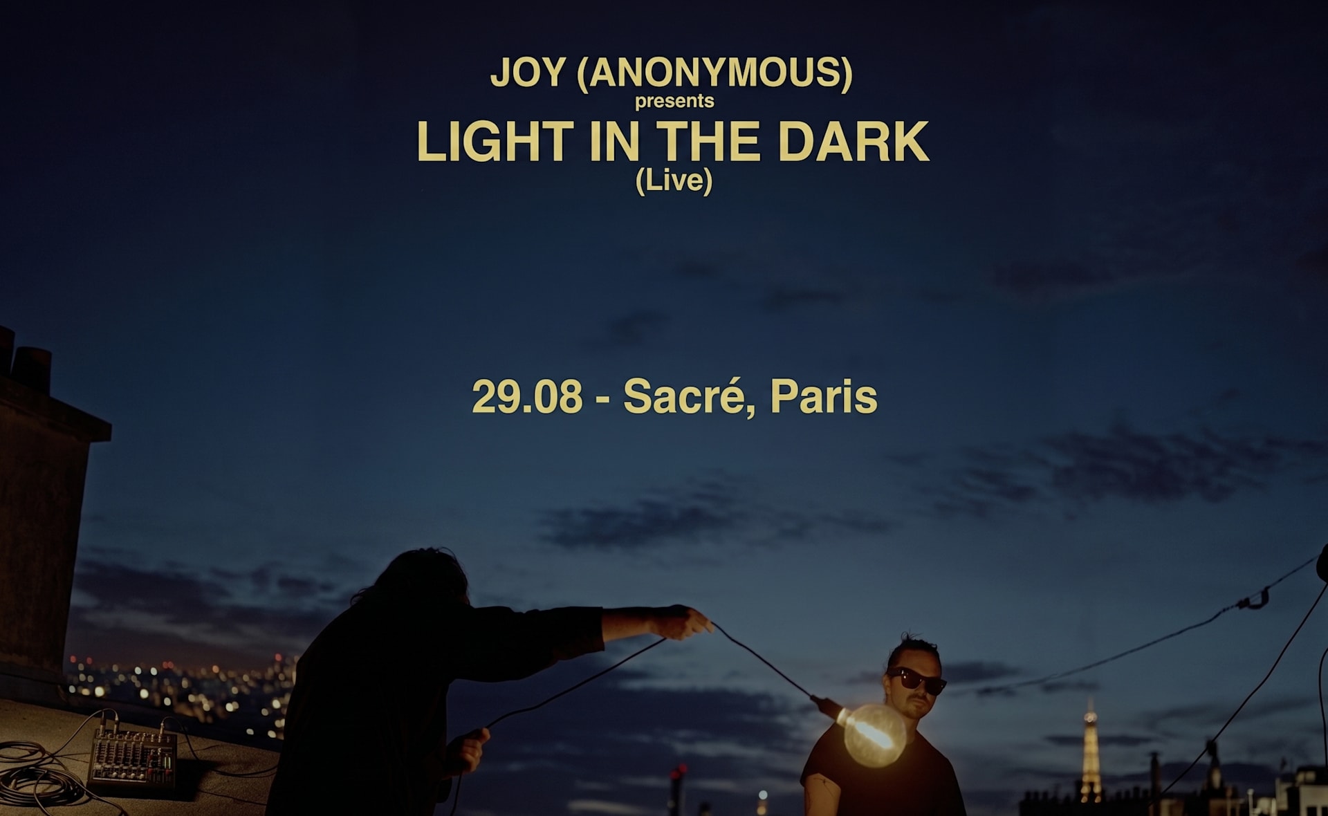 Joy (Anonymous) Presents - Light In The Dark - Live Cover