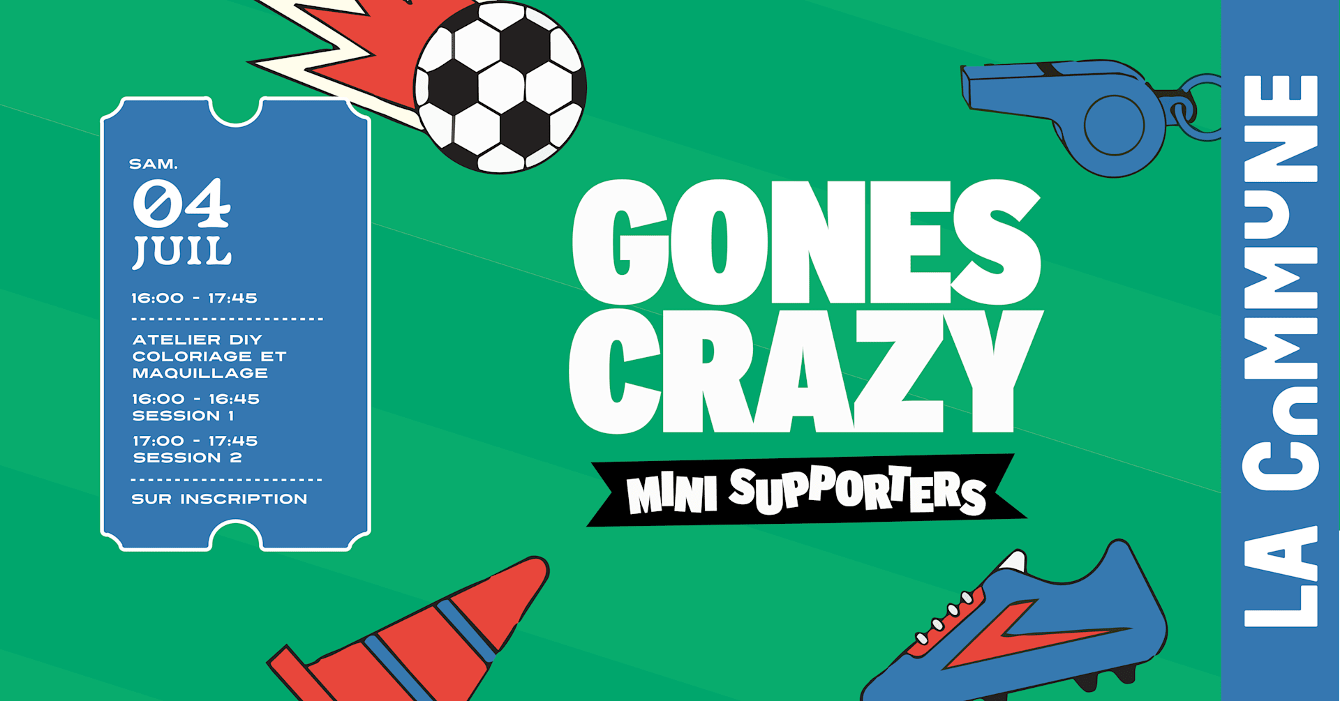 Gones Crazy - Mini Supporters ! Cover