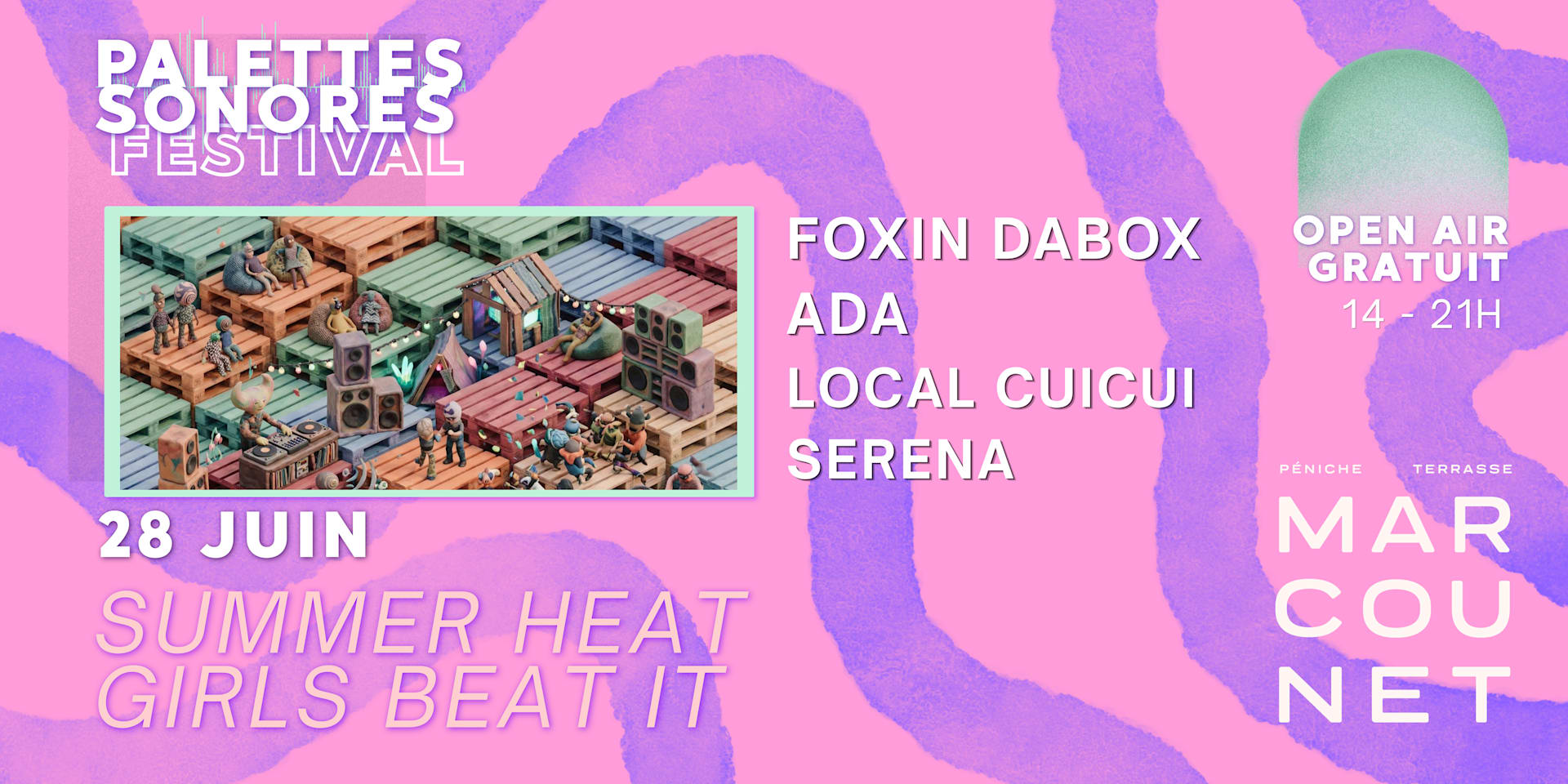 Summer Heat, Girls Beat It ! Cover