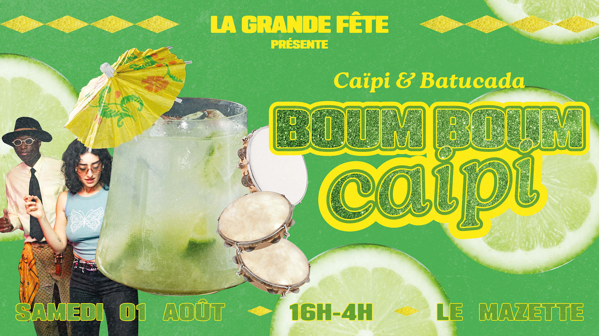 La Grande Fête : Boom Boom & Caïpi Cover