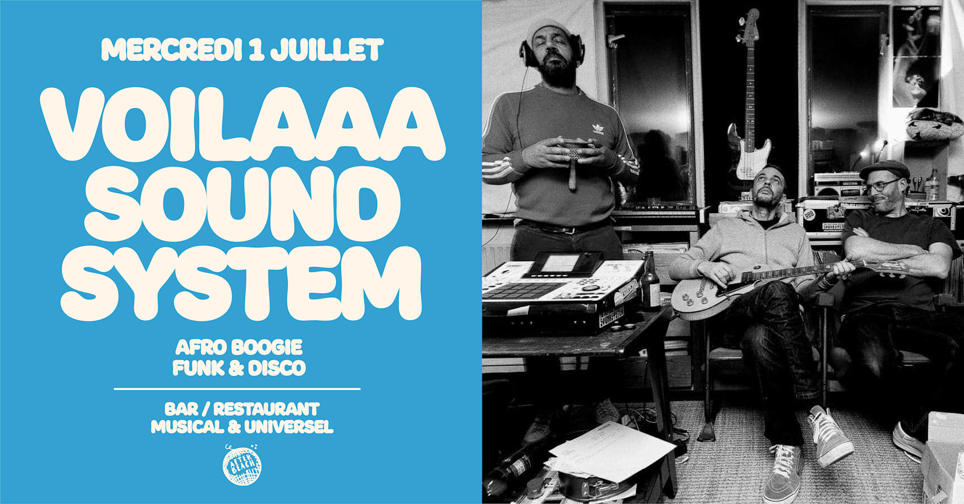Voilaaa Sound System // Afro Boogie, Funk & Disco Cover