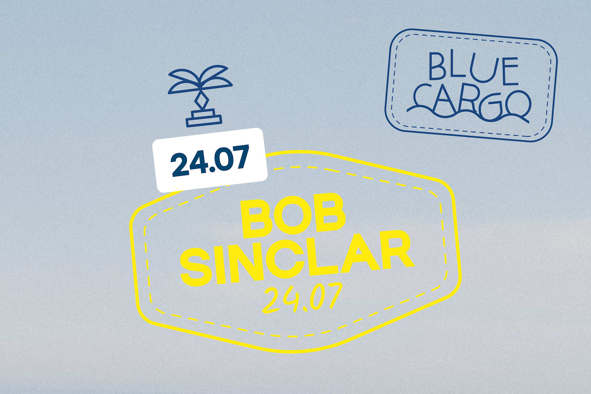 Le Blue Cargo Invite Bob Sinclar Cover