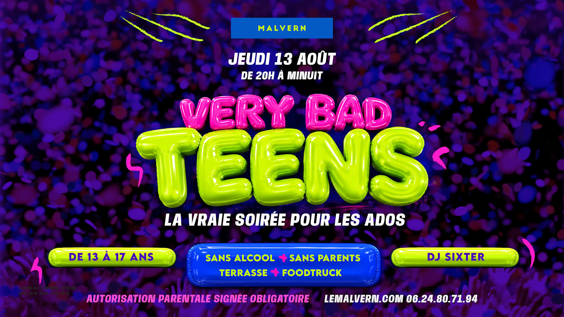 Very Bad Teens - 13/17ans Cover
