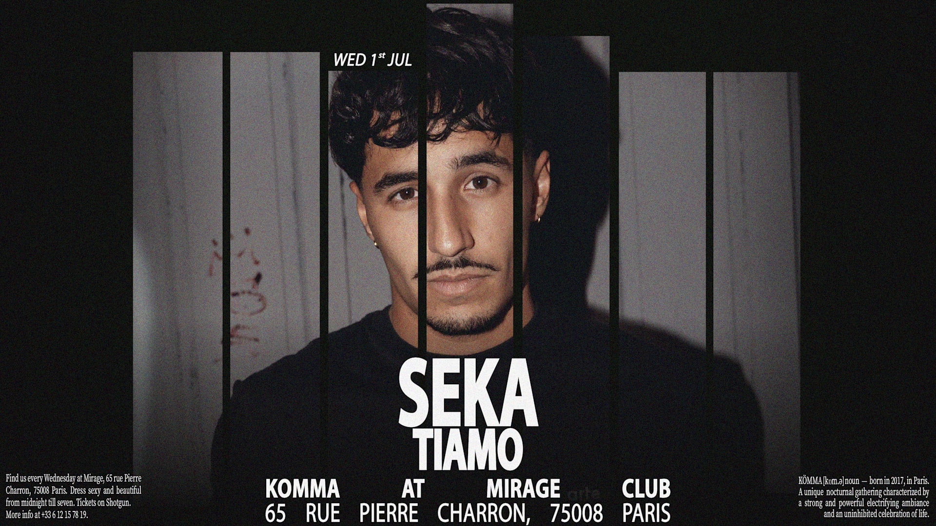 Kömma - Mirage: Seka, Tiamo, Benjamin Barouh Cover