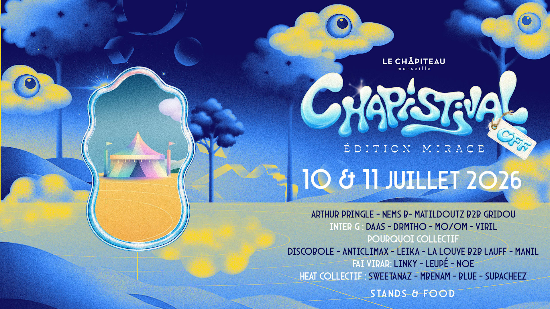 Chapistival : Édition Mirage - Le Off Cover