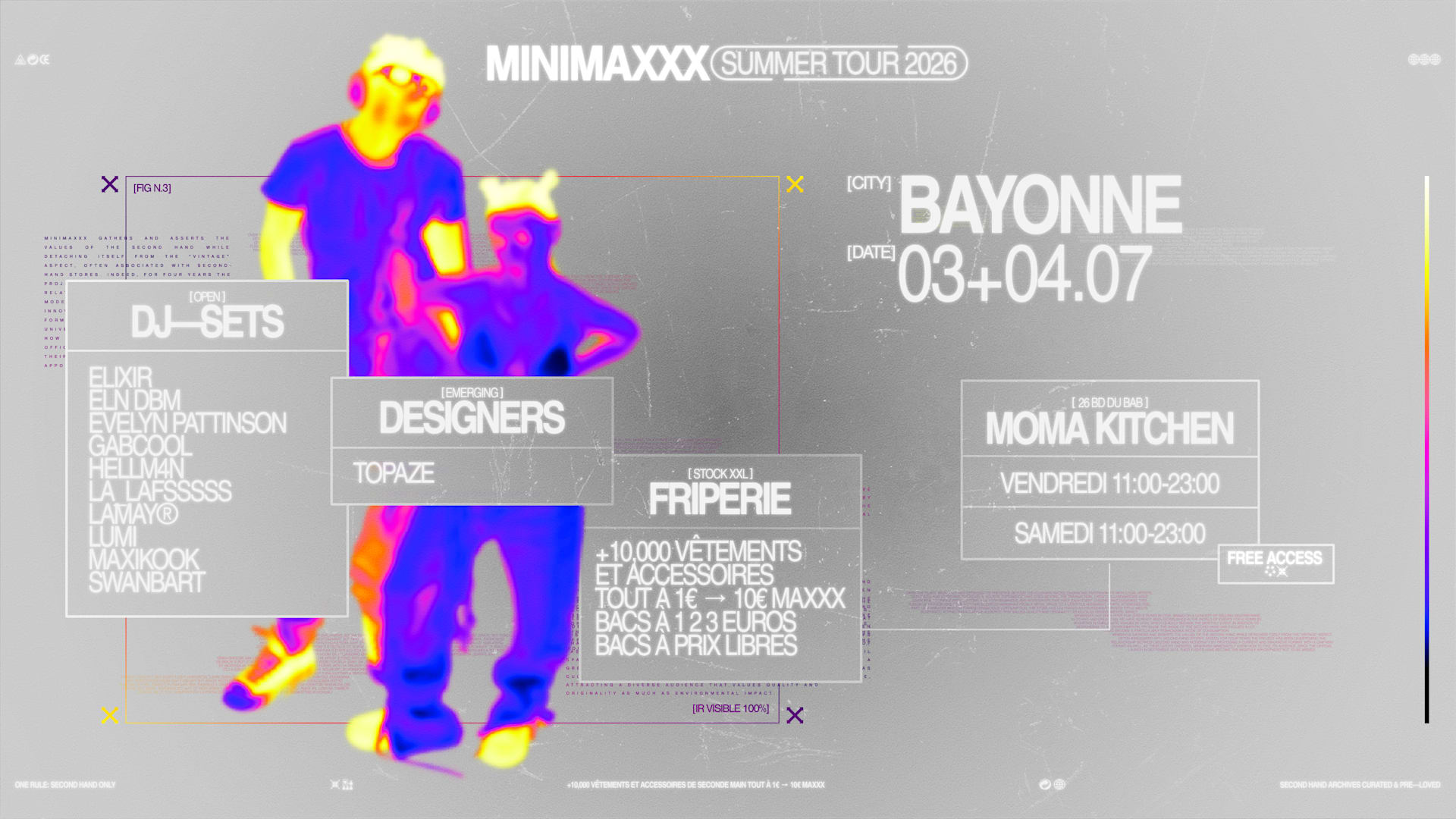 [Bayonne] Friperie + Dj-Sets + Designers Cover