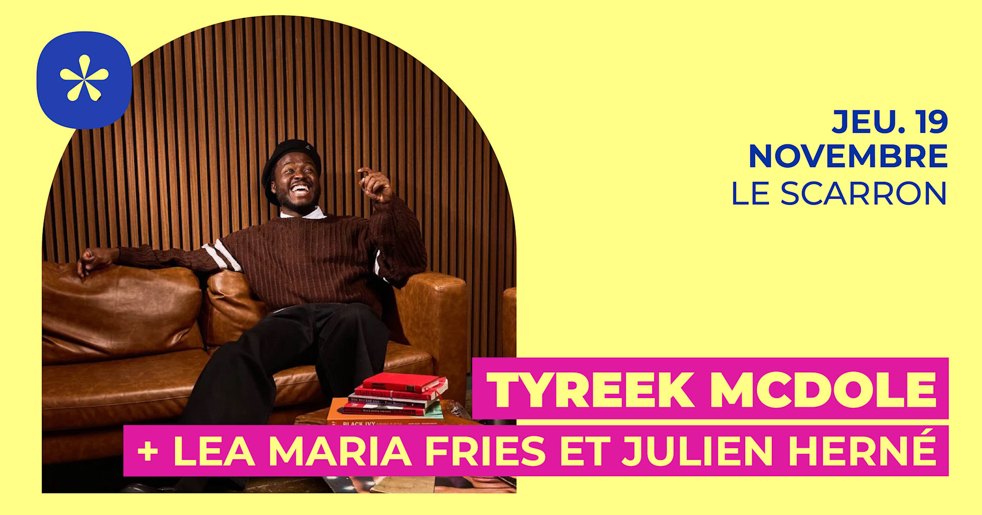 Tyreek Mcdole | Le Scarron • Le Mans Cover