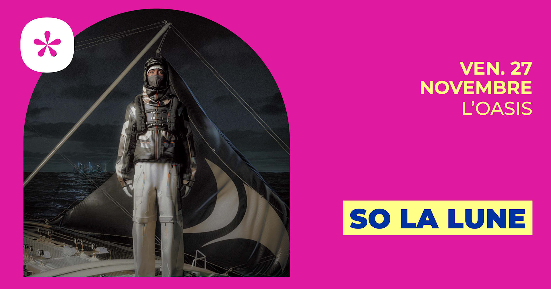 So La Lune | L'oasis • Le Mans Cover