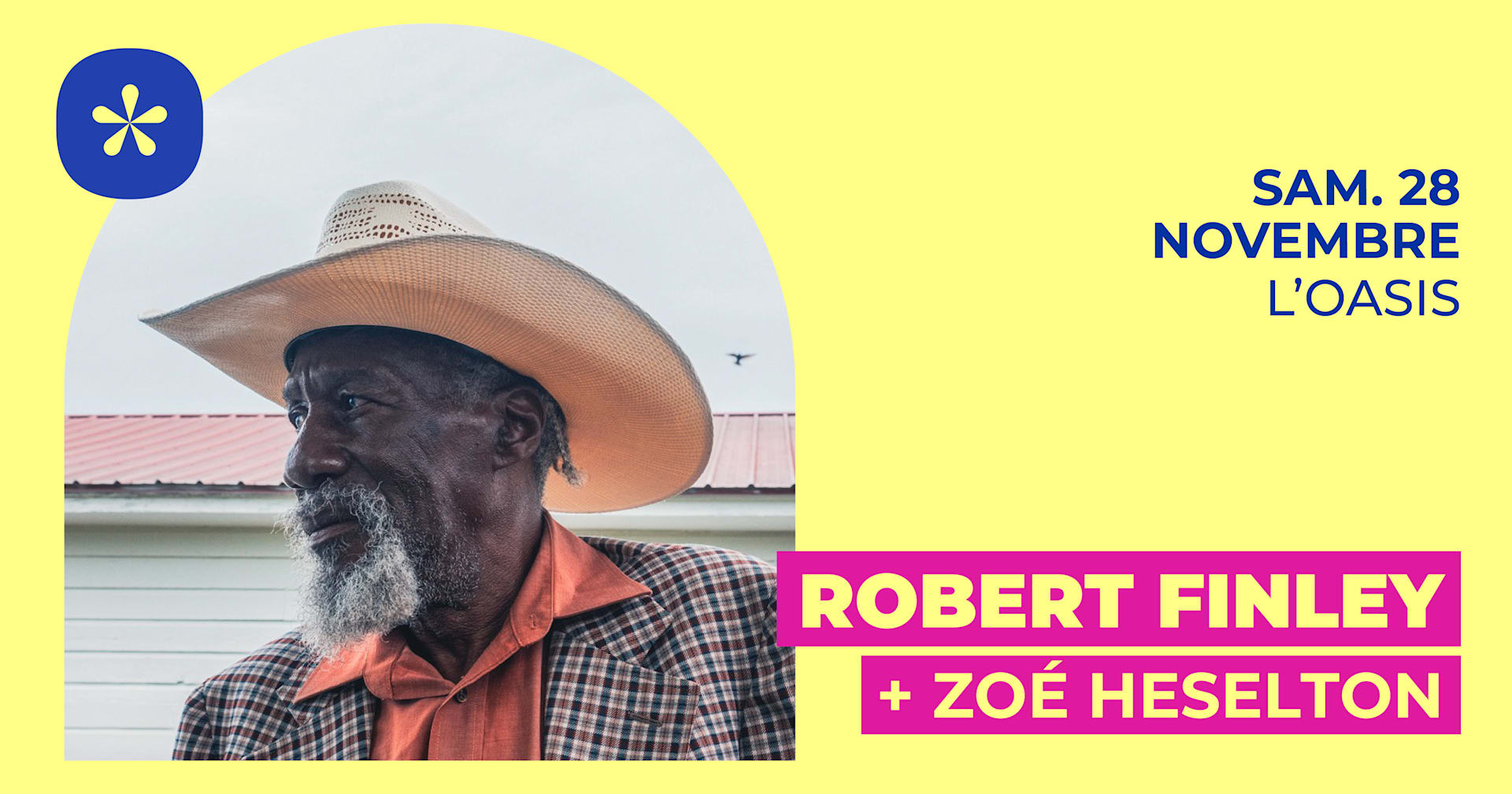 Robert Finley + Zoé Heselton | L'oasis • Le Mans Cover