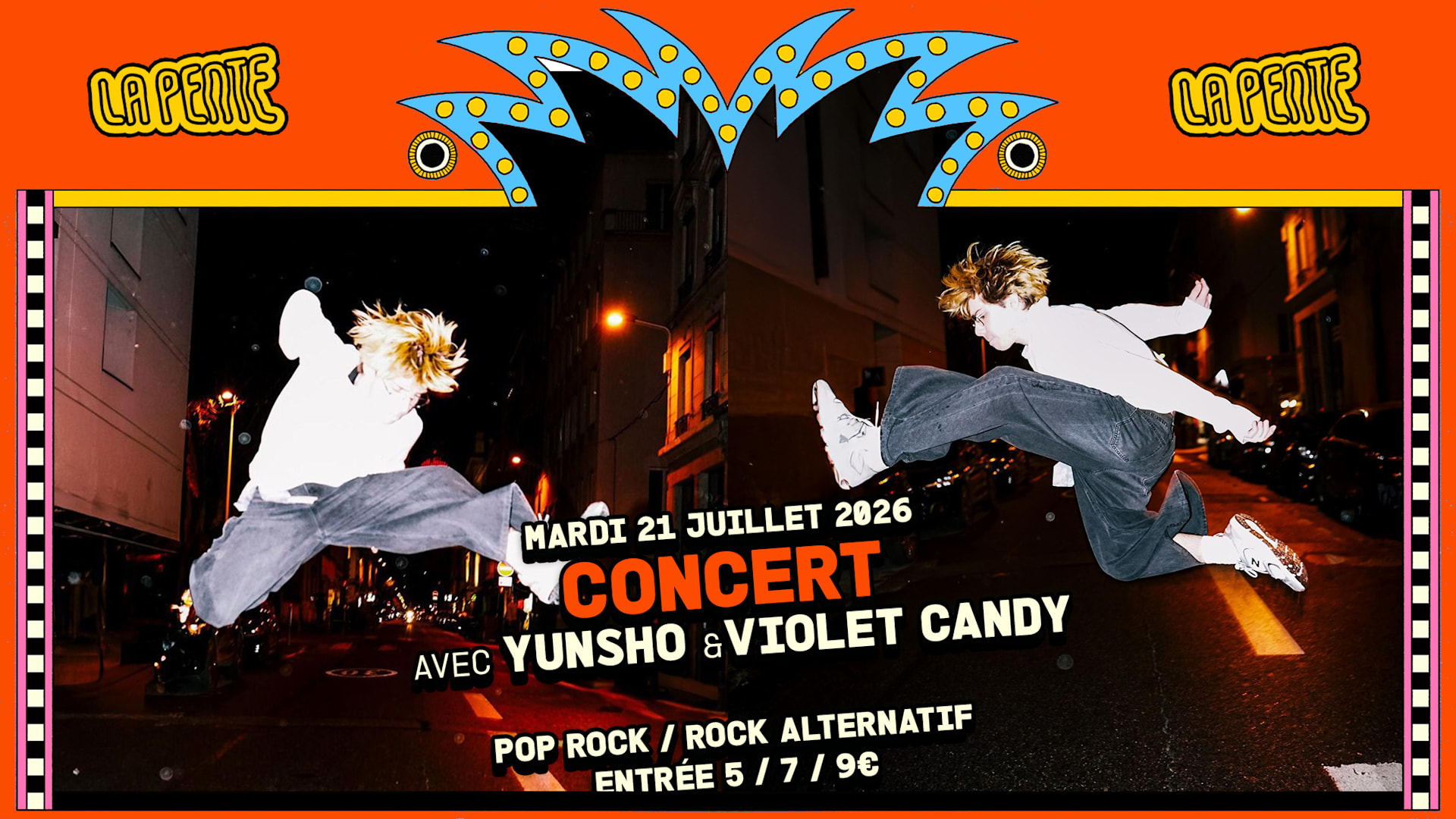 Concert : Yunsho & Violet Candy [Pop Rock Alternatif] Cover