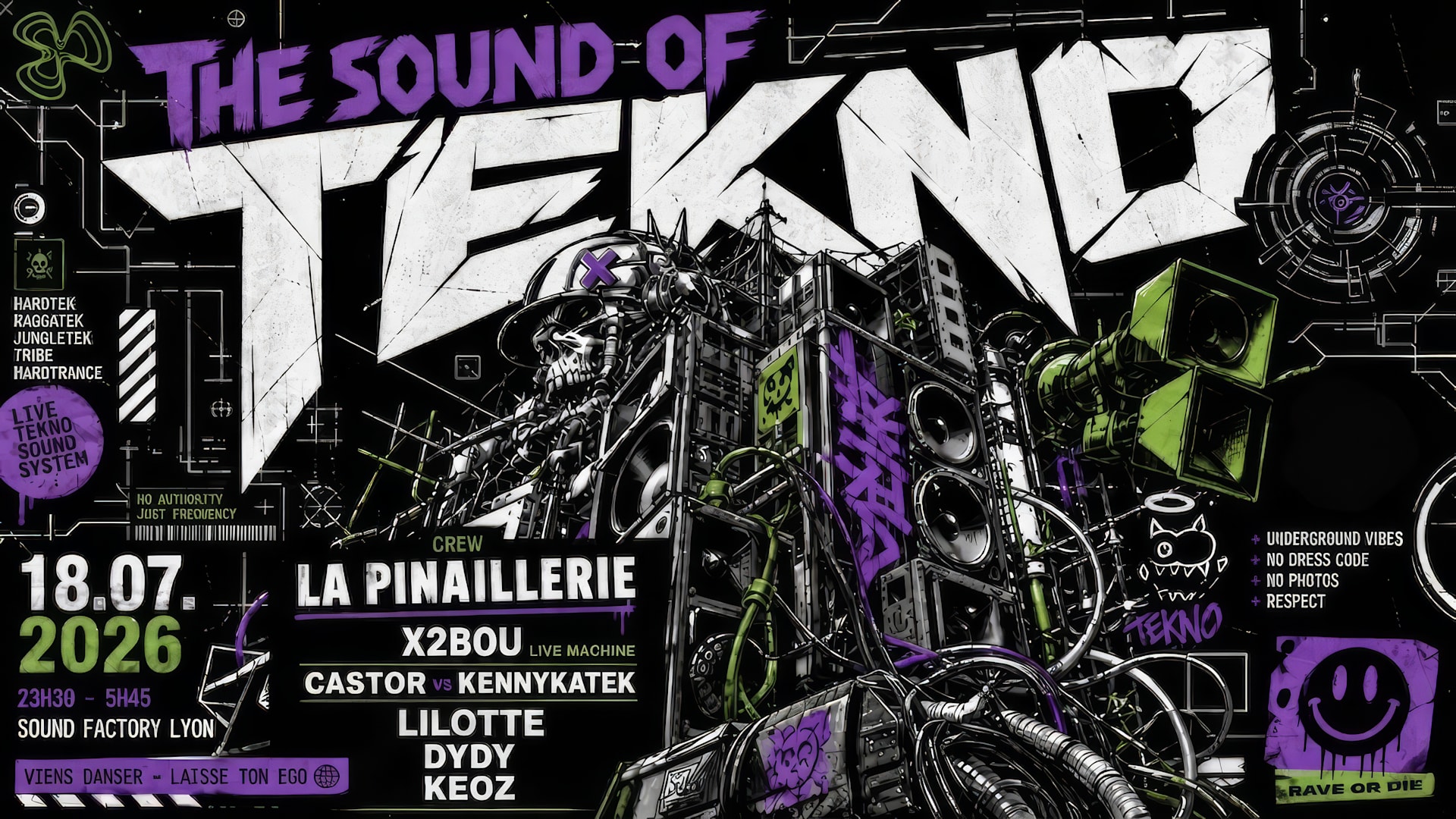 The Sound Of Tekno Cover