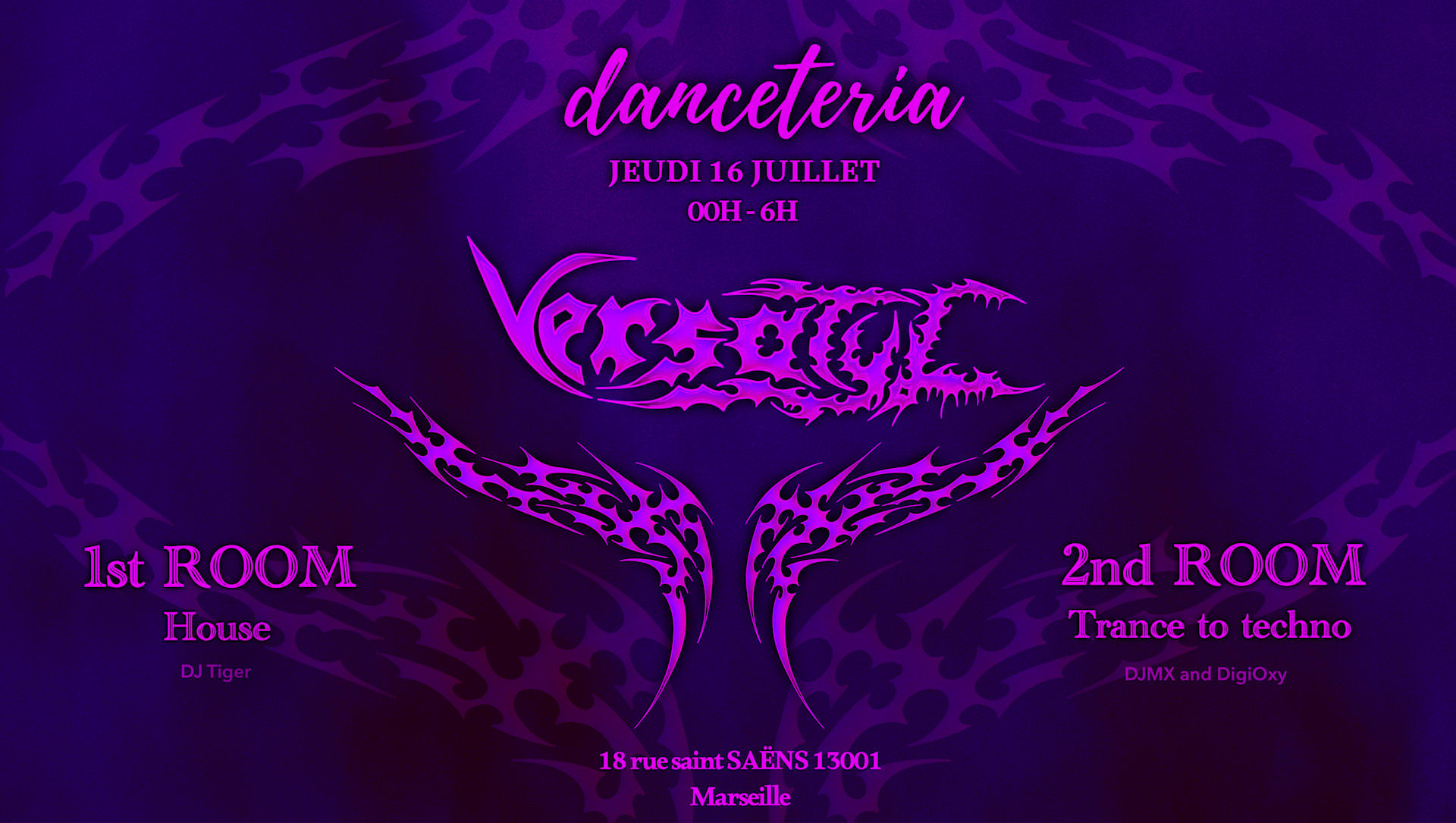 Versatyl X Danceteria Cover