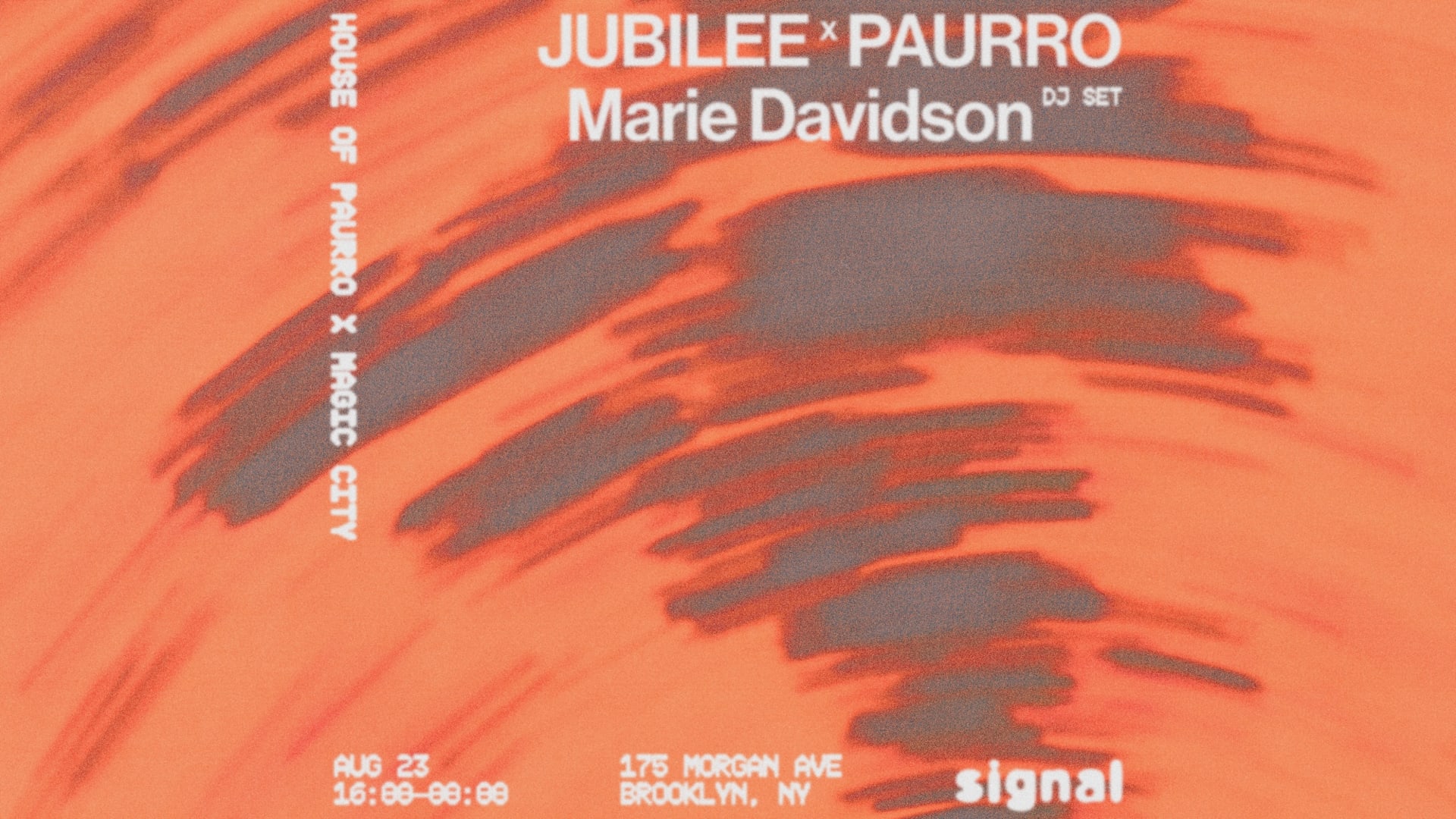 House Of Paurro Xmagic City:Marie Davidson, Jubilee X Paurro Cover