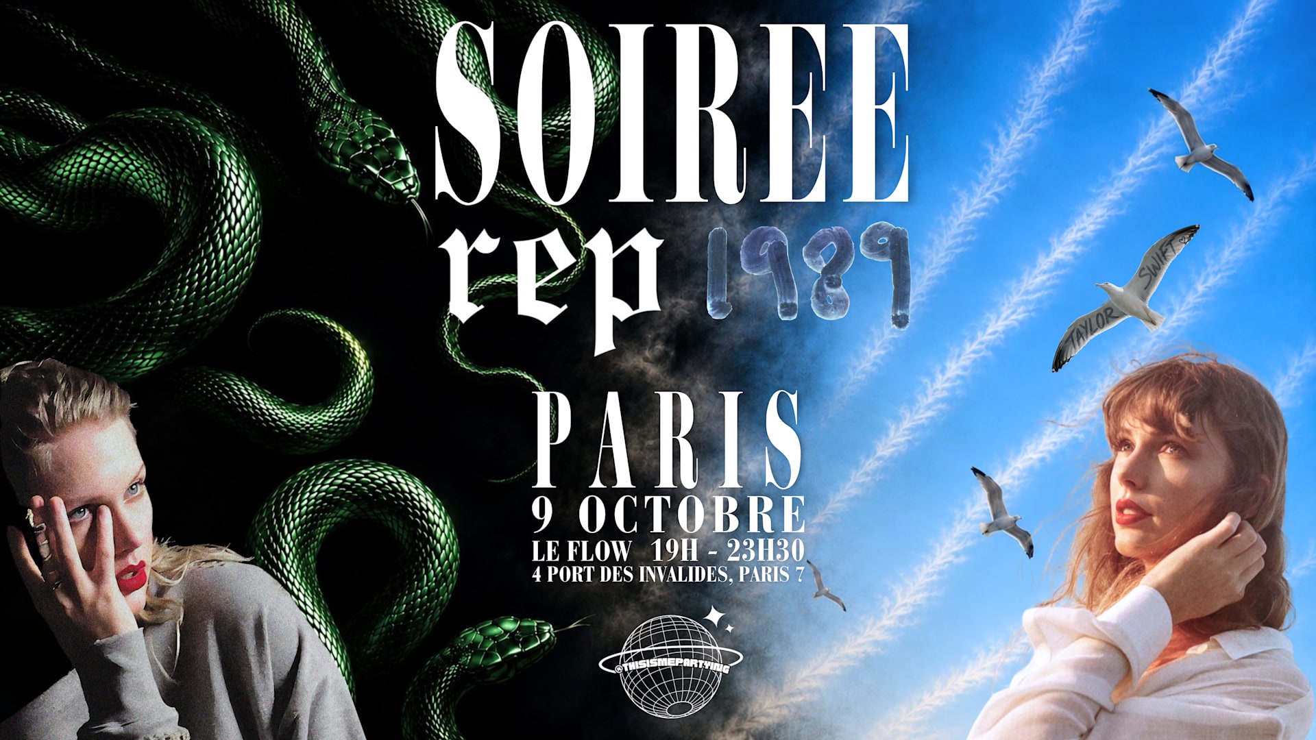 Soirée Reputation X 1989 Paris Cover