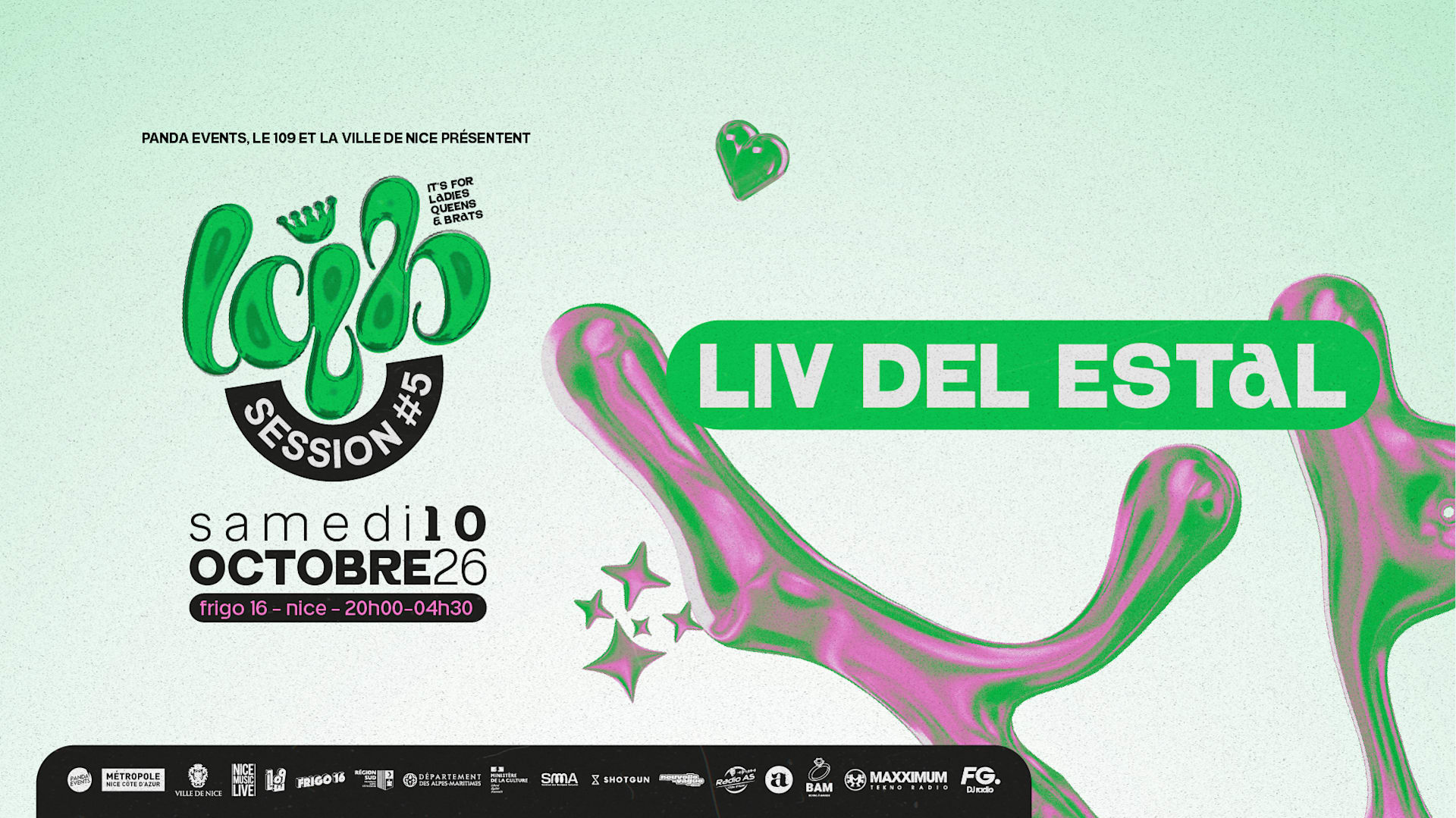 Lqb Session #5 : LIV Del Estal @ Frigo 16 Cover