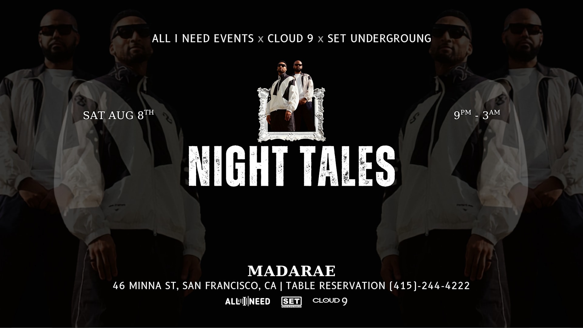 Outside Lands Saturday W/ Night Tales At Madarae San Fran Cover