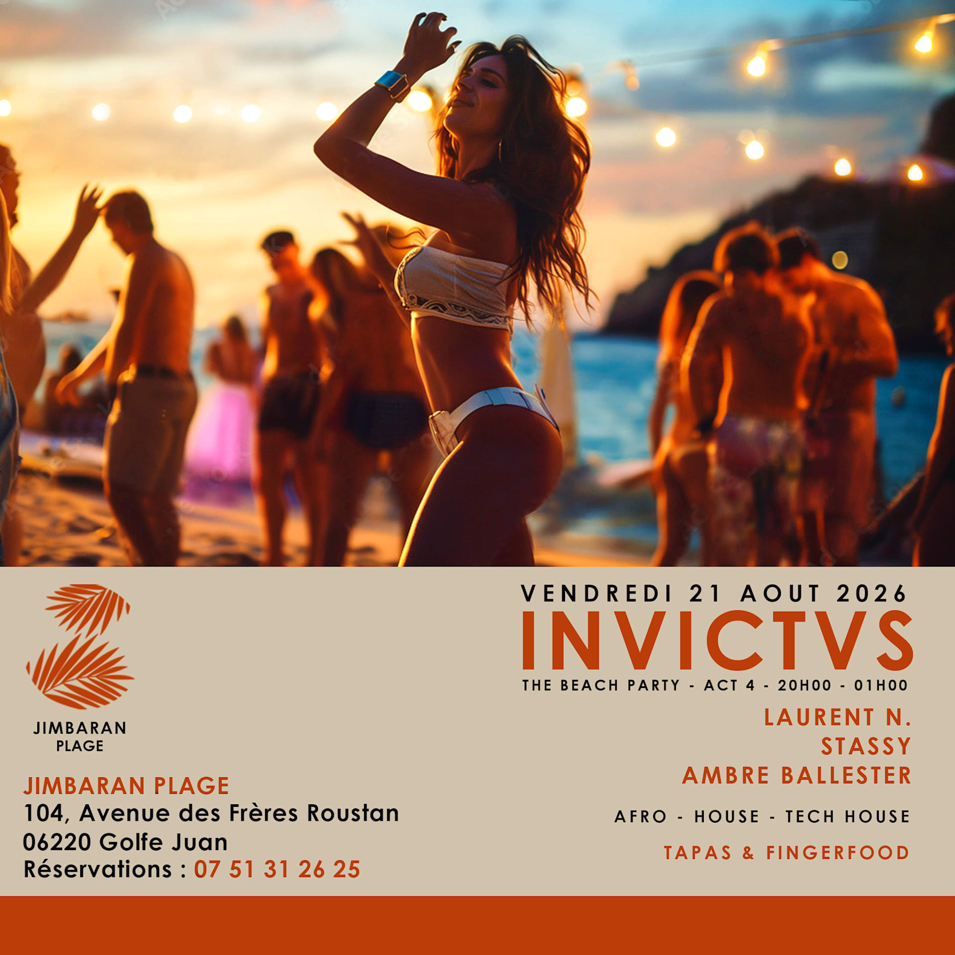 Invictus Act IV Laurent N. - Stassy - Ambre Ballester Cover