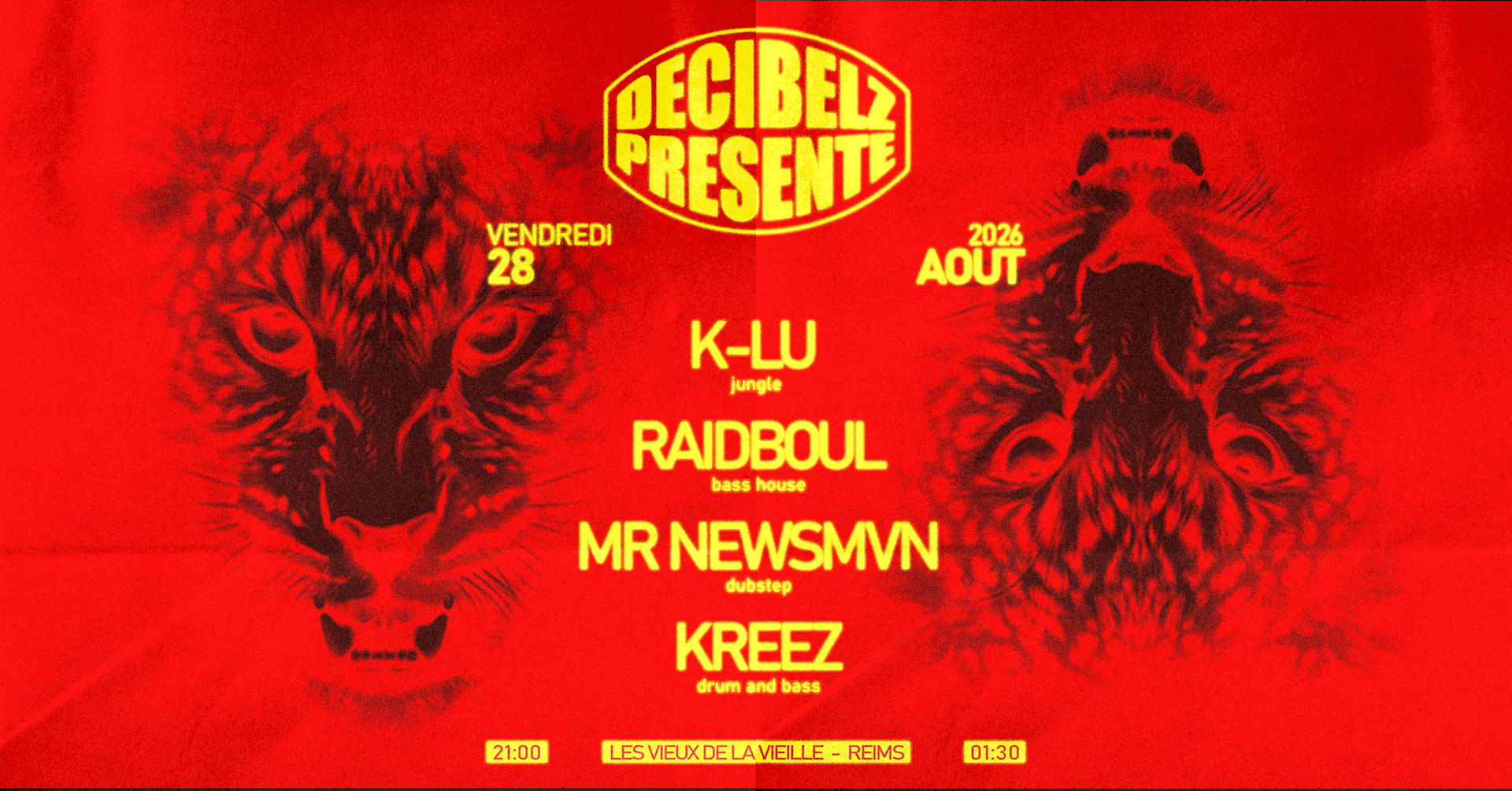 Decibelz Présente : Raidboul, Mr Newsmvn & Decibelz Gang Cover