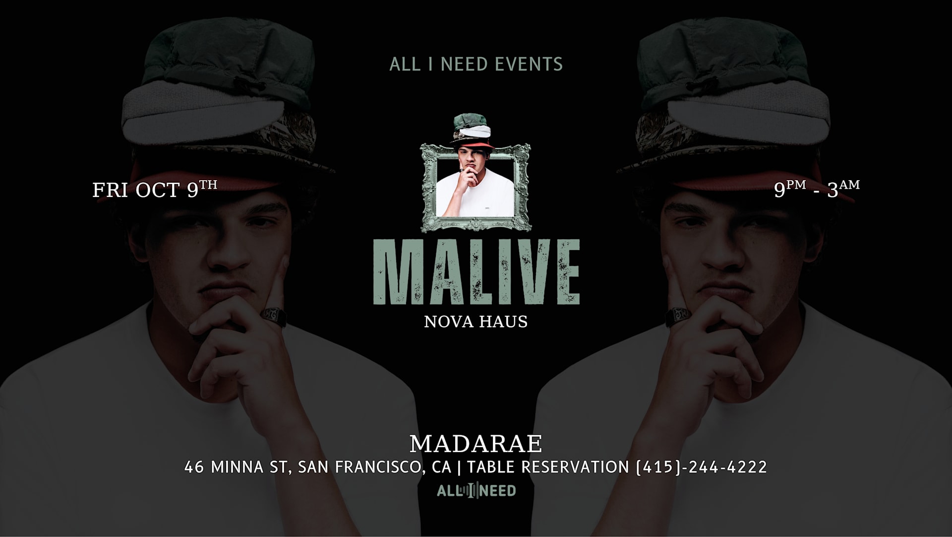 Malive (Maccabi House, Moblack, Kompakt, Dynamic) At Madarae Cover