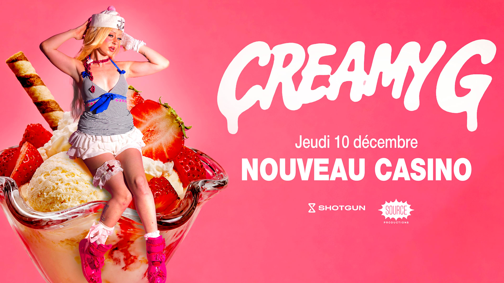 Creamy G - Nouveau Casino - Paris Cover
