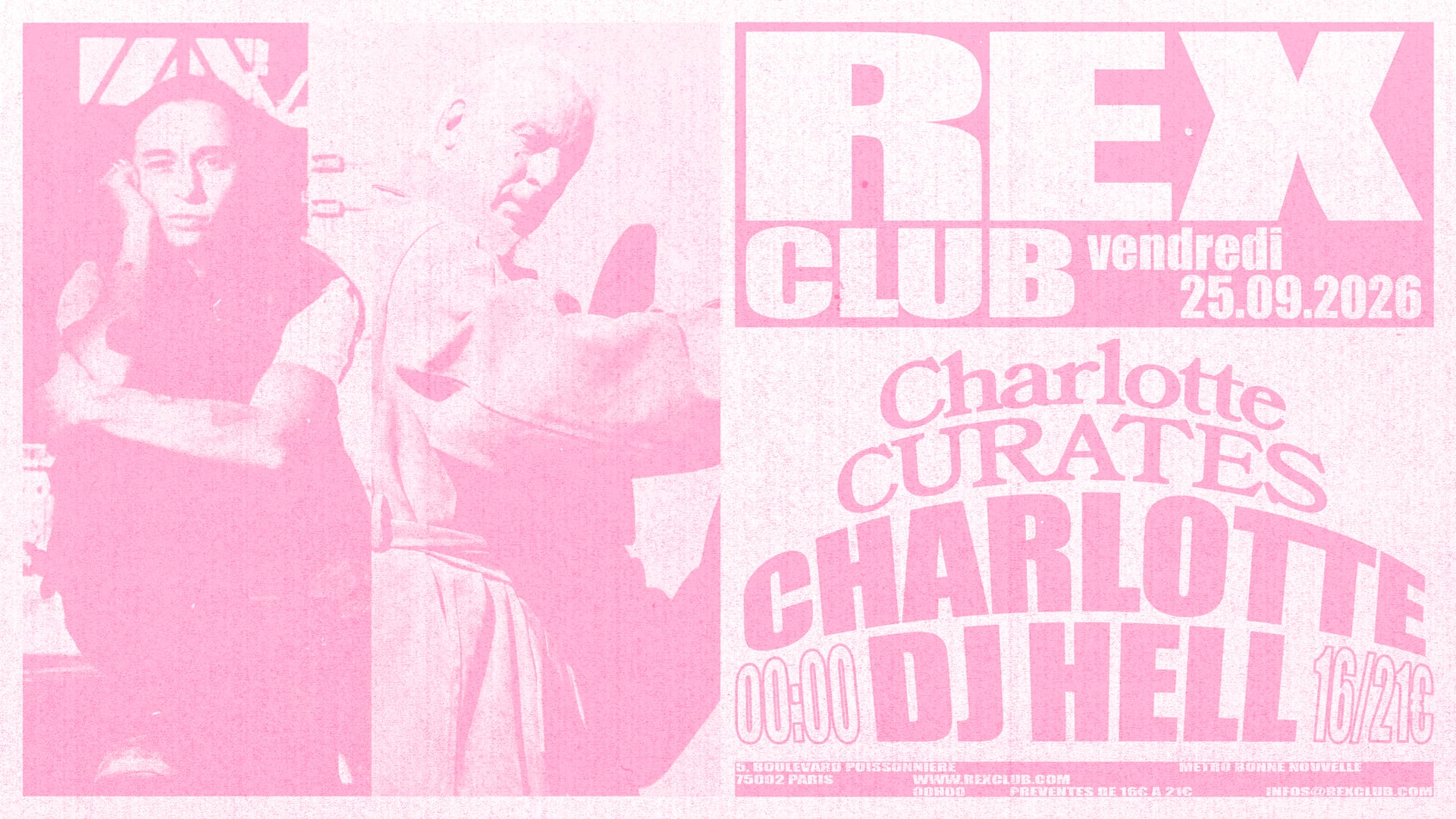 Charlotte Curates: Charlotte, Dj Hell Cover