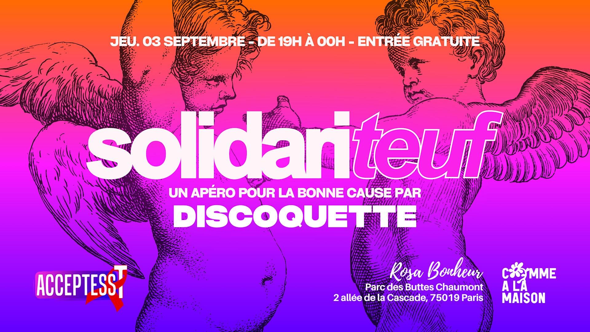 Discoquette : Solidariteuf @ Rosa Bonheur Cover