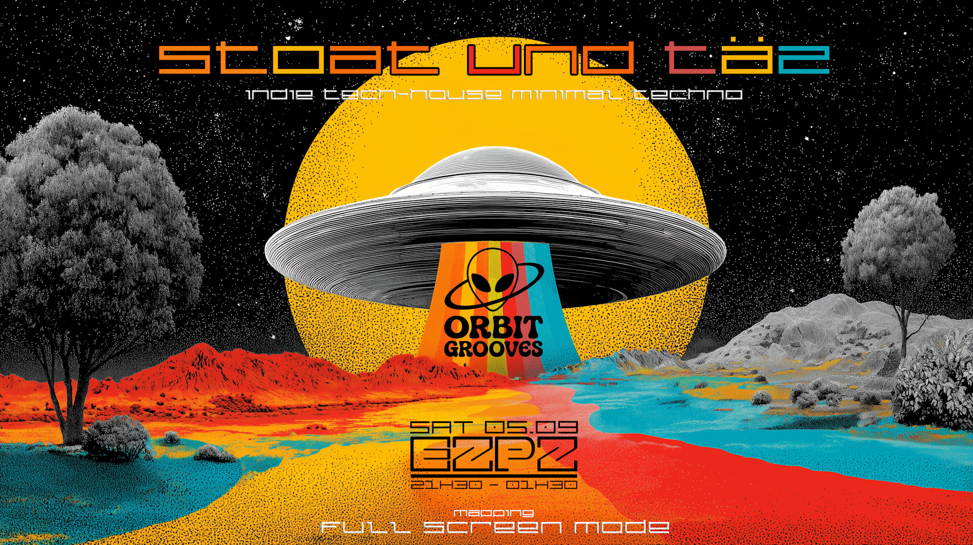 Stoat Und Täz By Orbit Grooves @ Ezpz Cover