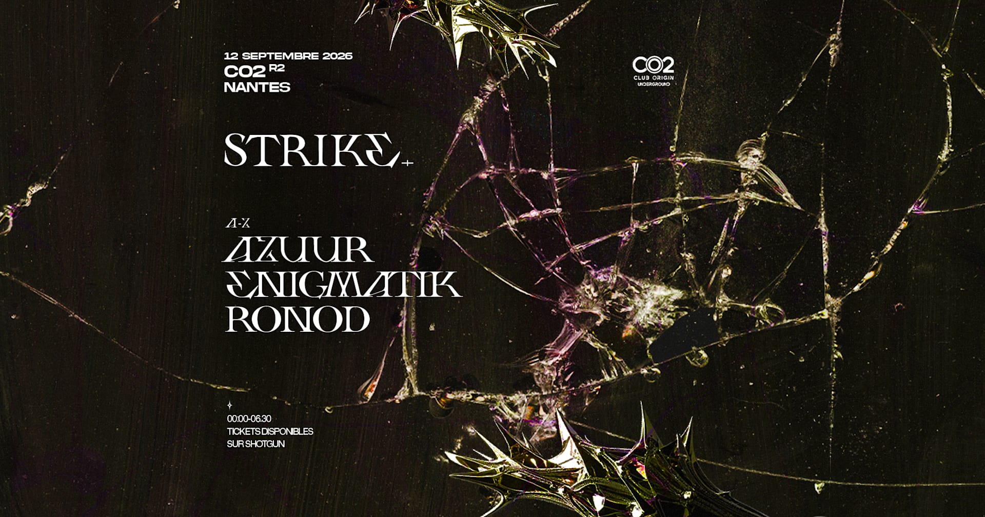 Strike | Co2 -Enigmatik, Ronod, Aza Seva Cover