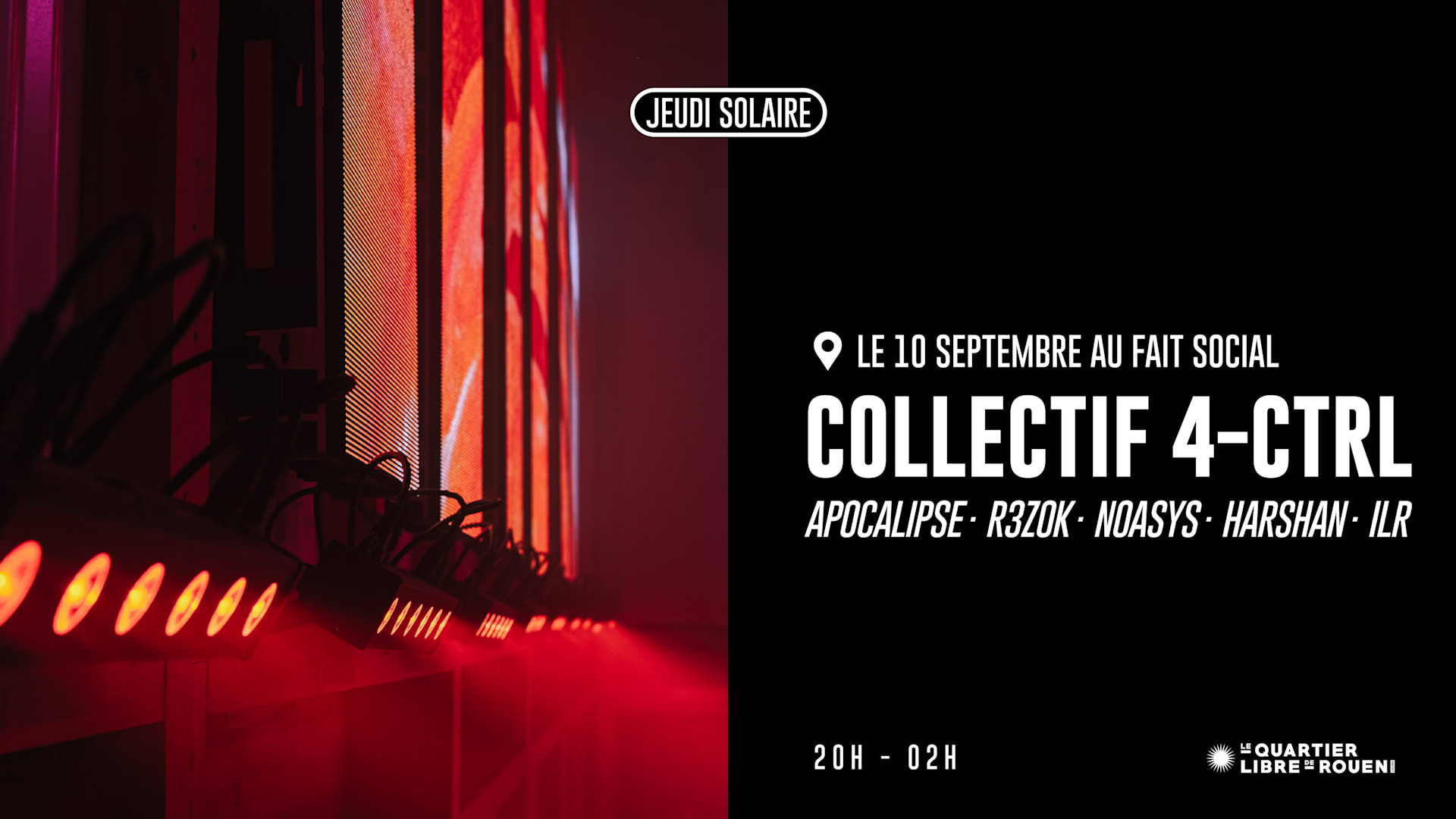 Jeudi Solaire - Collectif 4-Ctrl Invite Apocalipse Cover