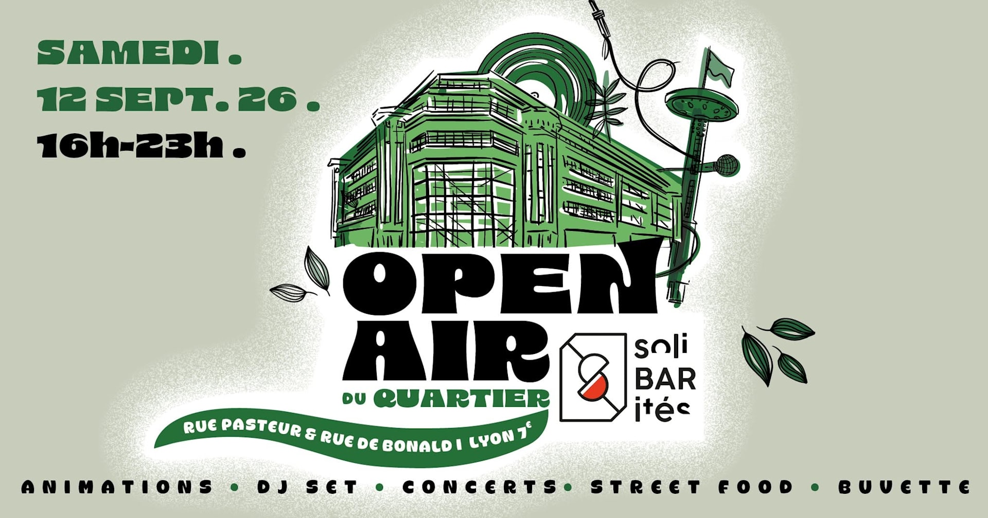 Open Air - Solibarités Fête La Rentrée Cover