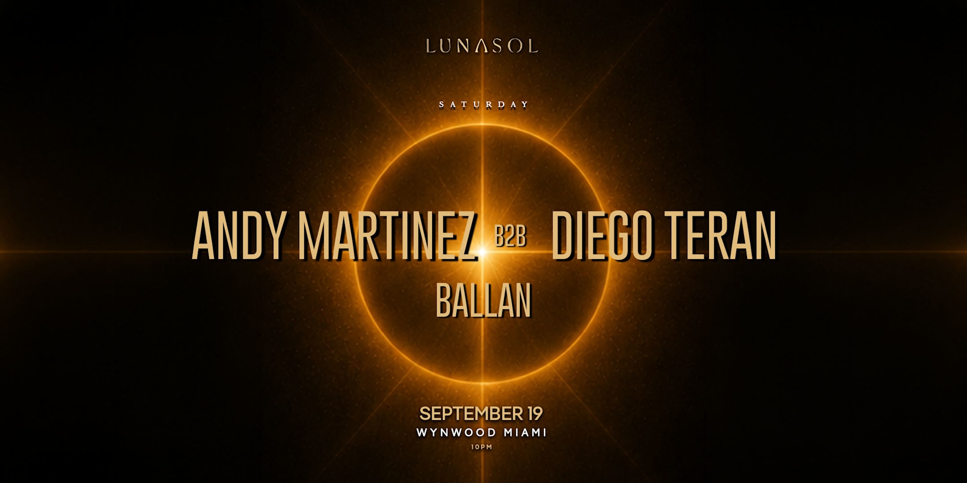 Lunasol Pres. Andy Martinez B2b Diego Teran Cover