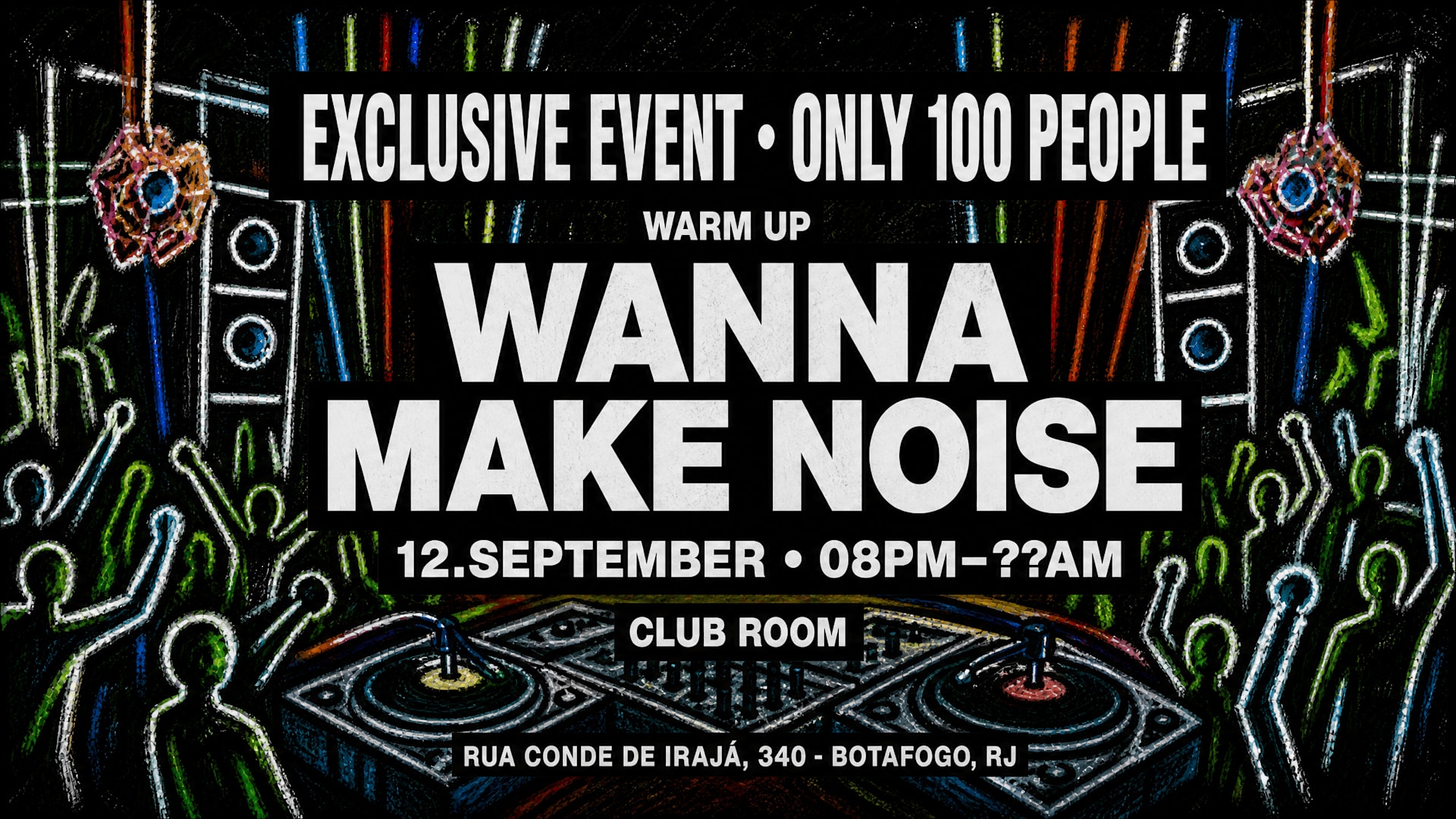 Wanna Make Noise @ Gabs Bday W/ Zachary Aghaizu (Live Set) Cover