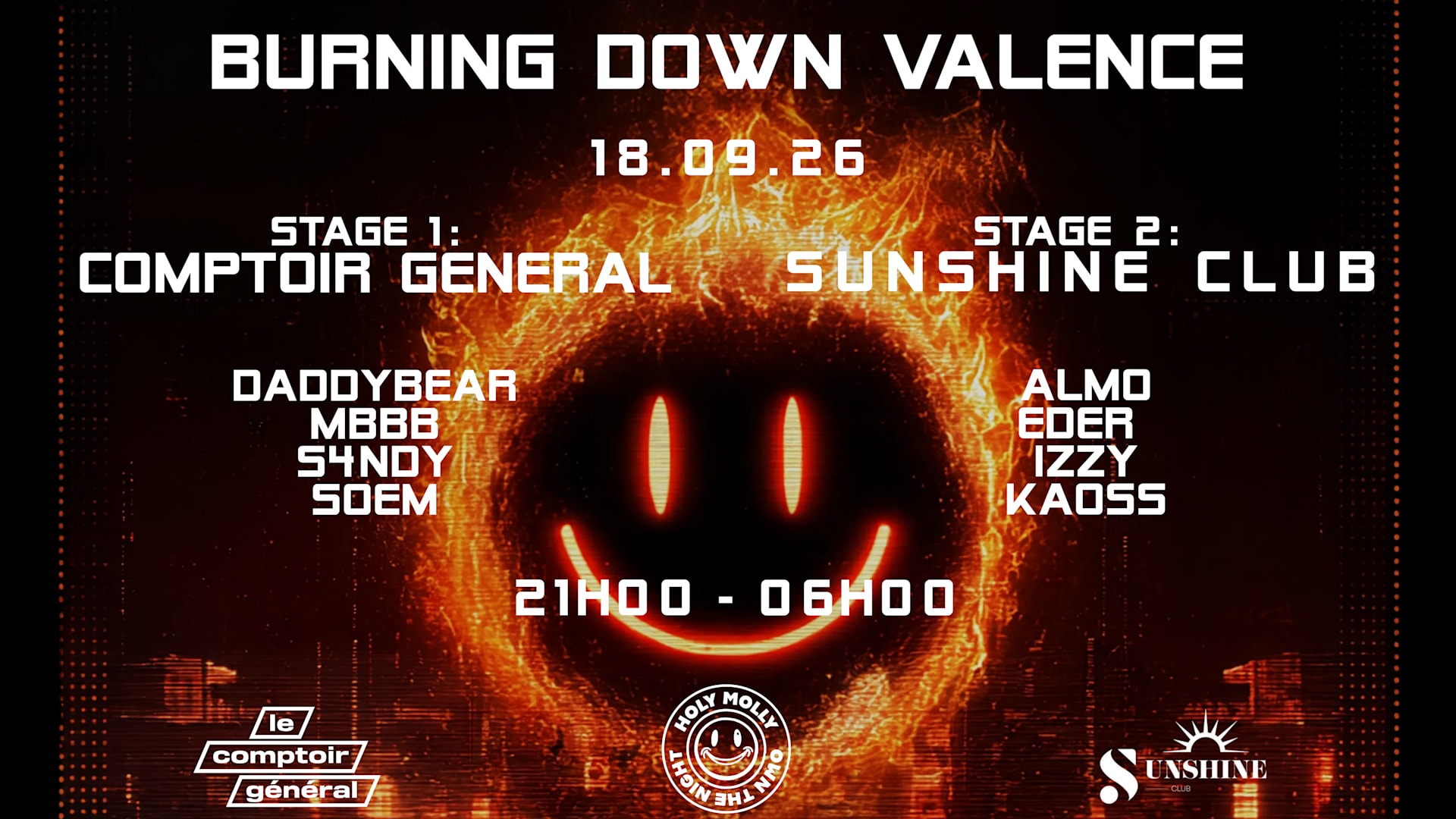 Burning Down Valence Cover