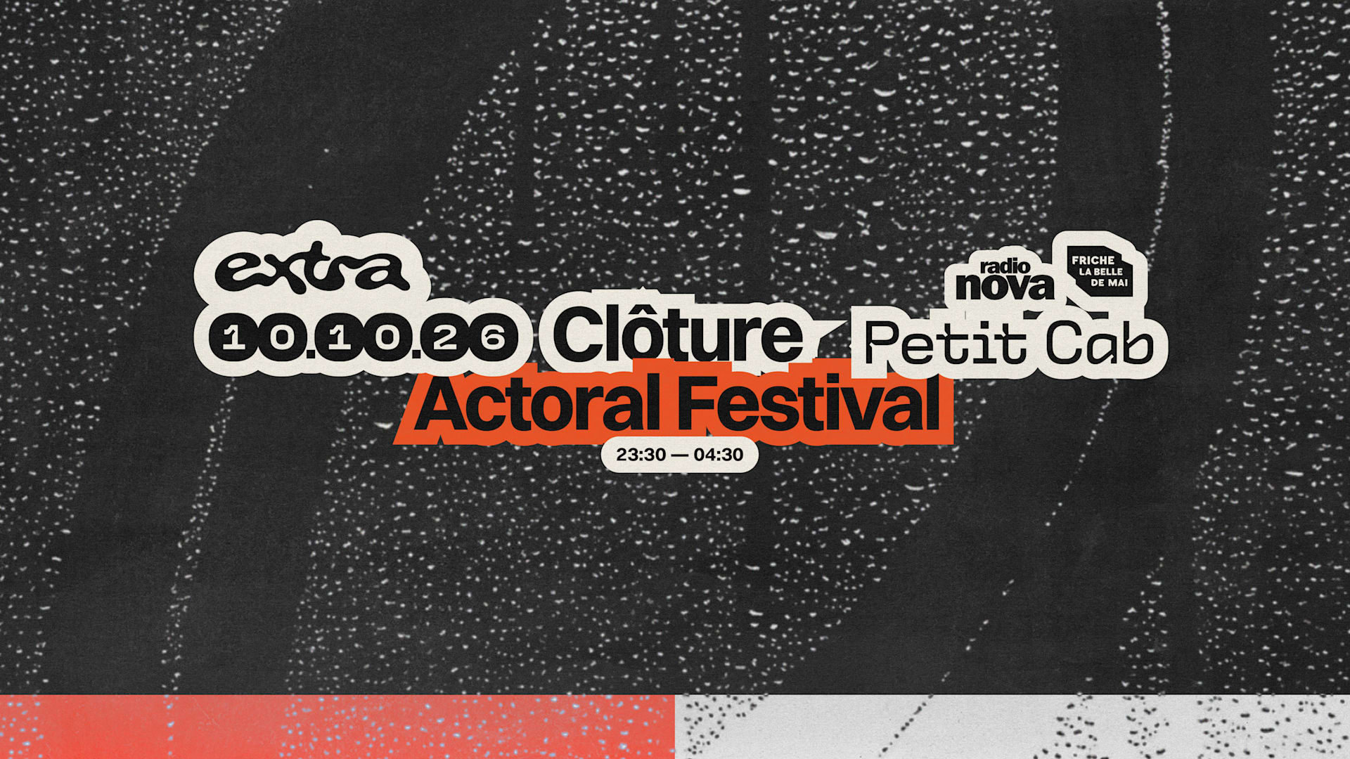 Clôture Actoral Festival @ Petit Cab Cover