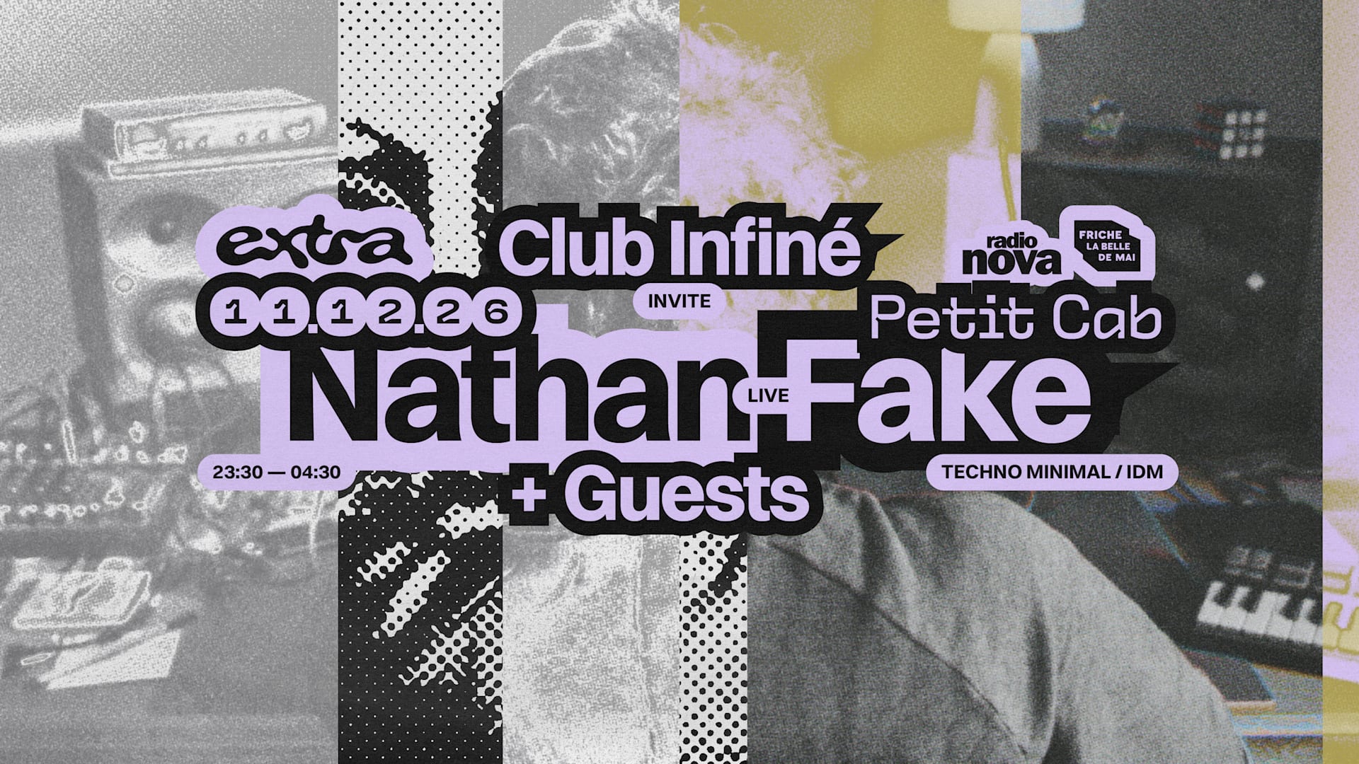 Club Infiné Invite Nathan Fake Live + Guests @ Petit Cab Cover