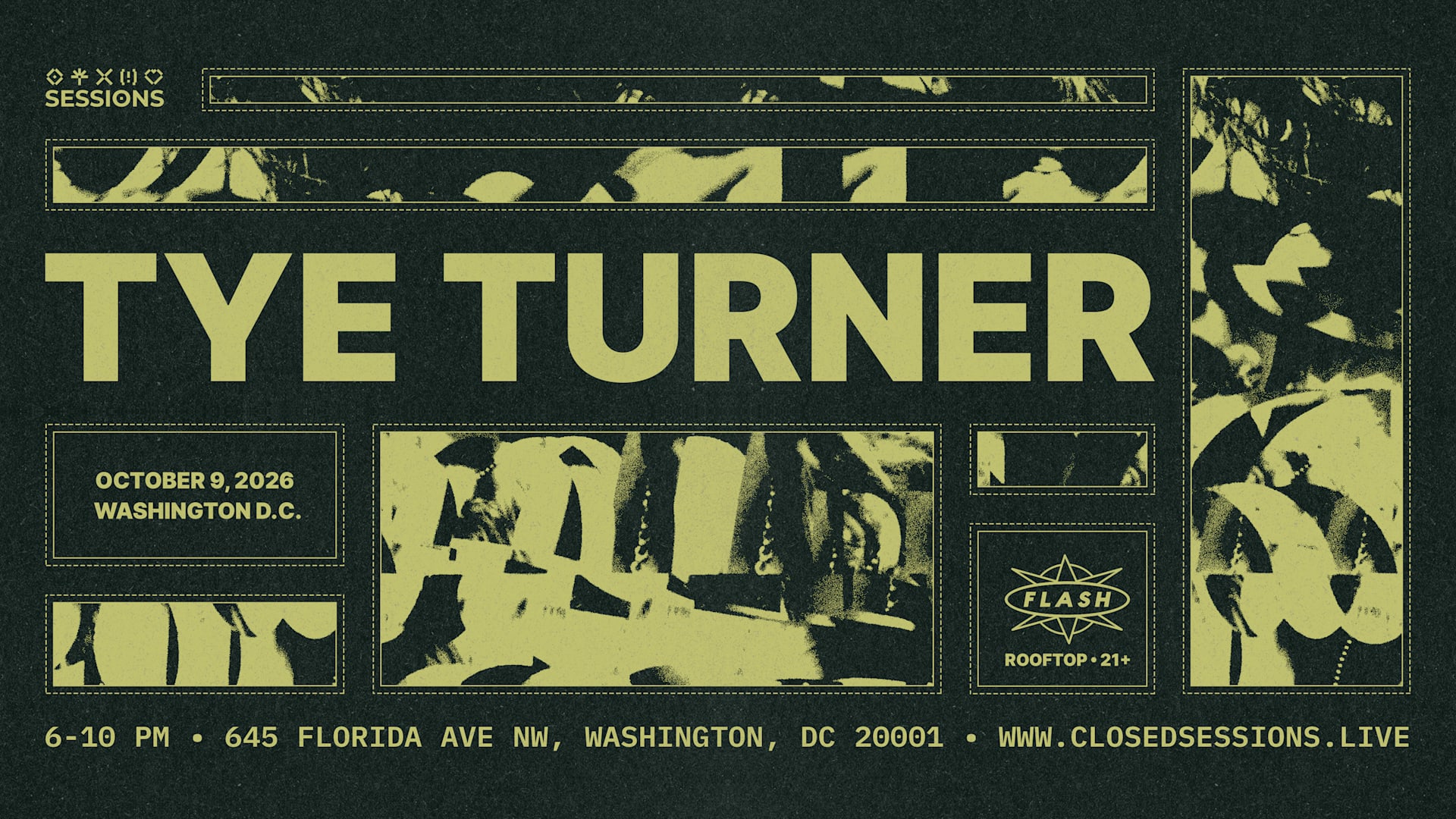 Tye Turner @ Flash Roof Cover