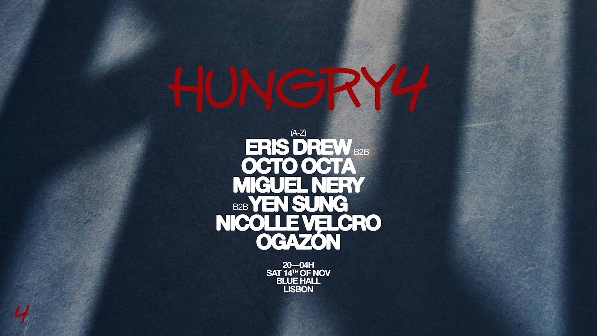 Hungry4 With Eris Drew B2b Octo Octa, Ogazón & More Cover