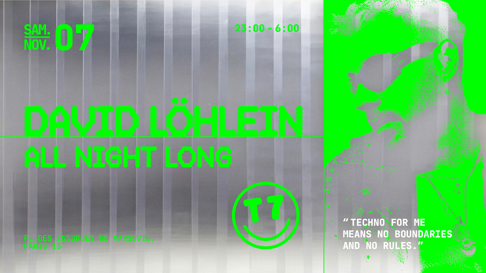 T7 : David Löhlein All Night Long Cover