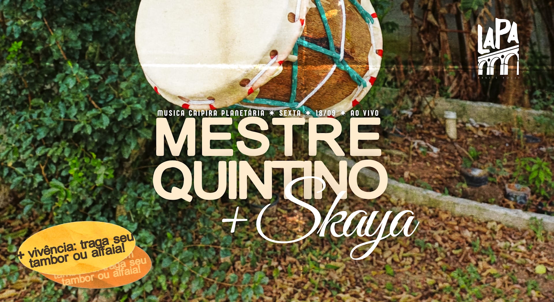 Sexta: Mestre Quintino & Skaya Na Lapa Cover