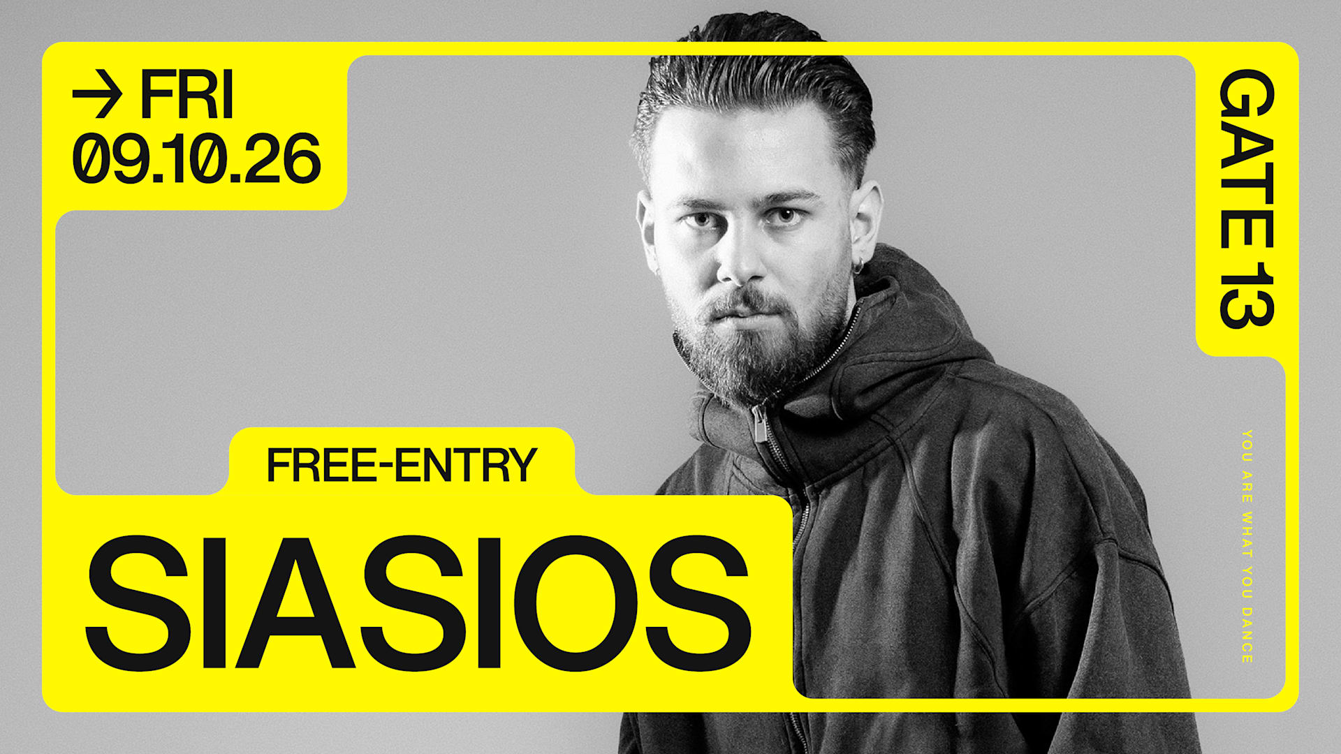 Siasios - Gate13 - Free Entry Cover