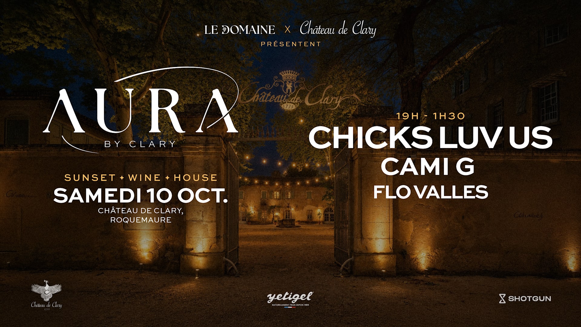 Aura By Clary • Le Domaine X Château De Clary Cover