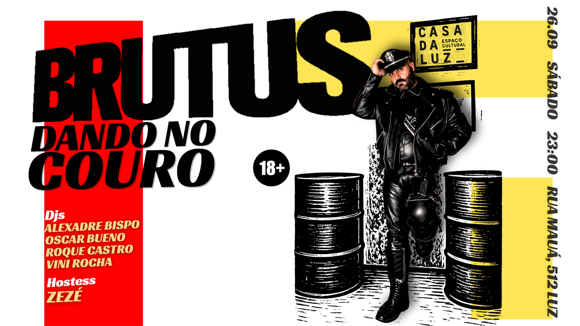 Brutus | Edição Dando No Couro Cover