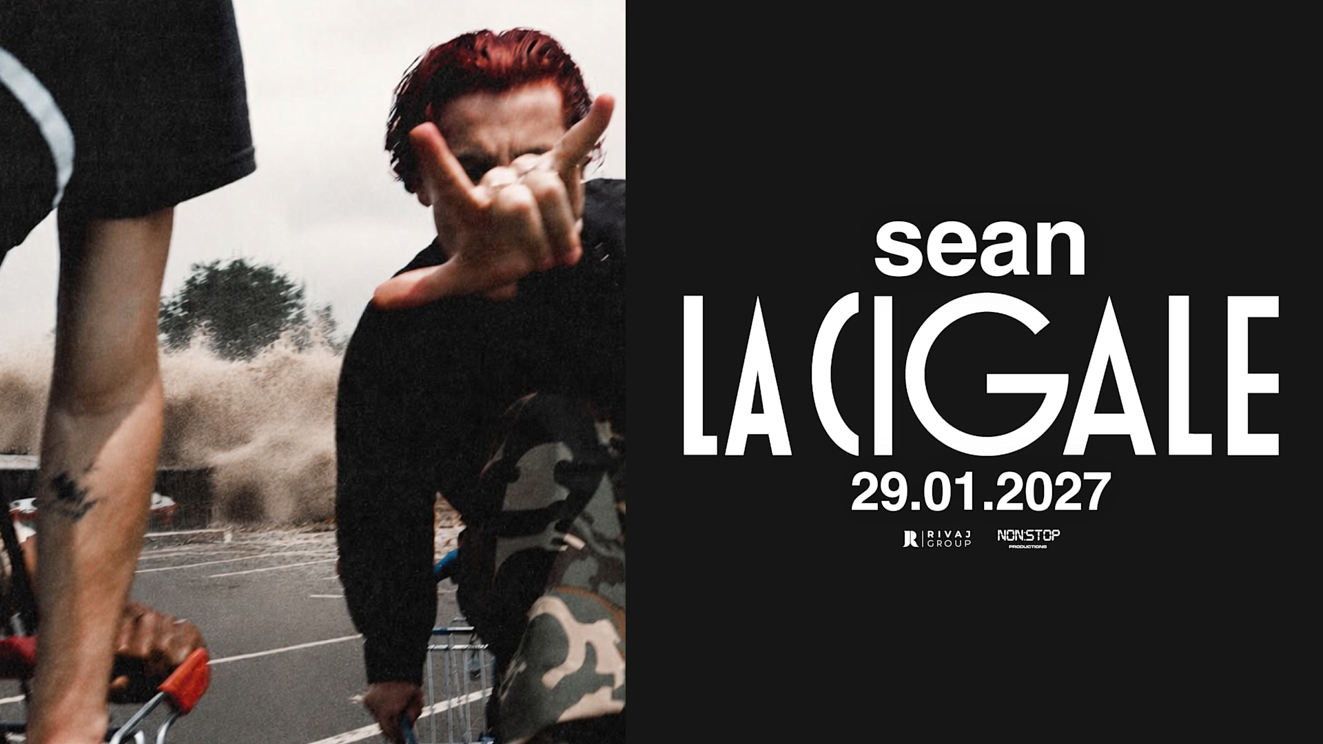 Sean - Tfkpourlafindumonde? Tour Cover