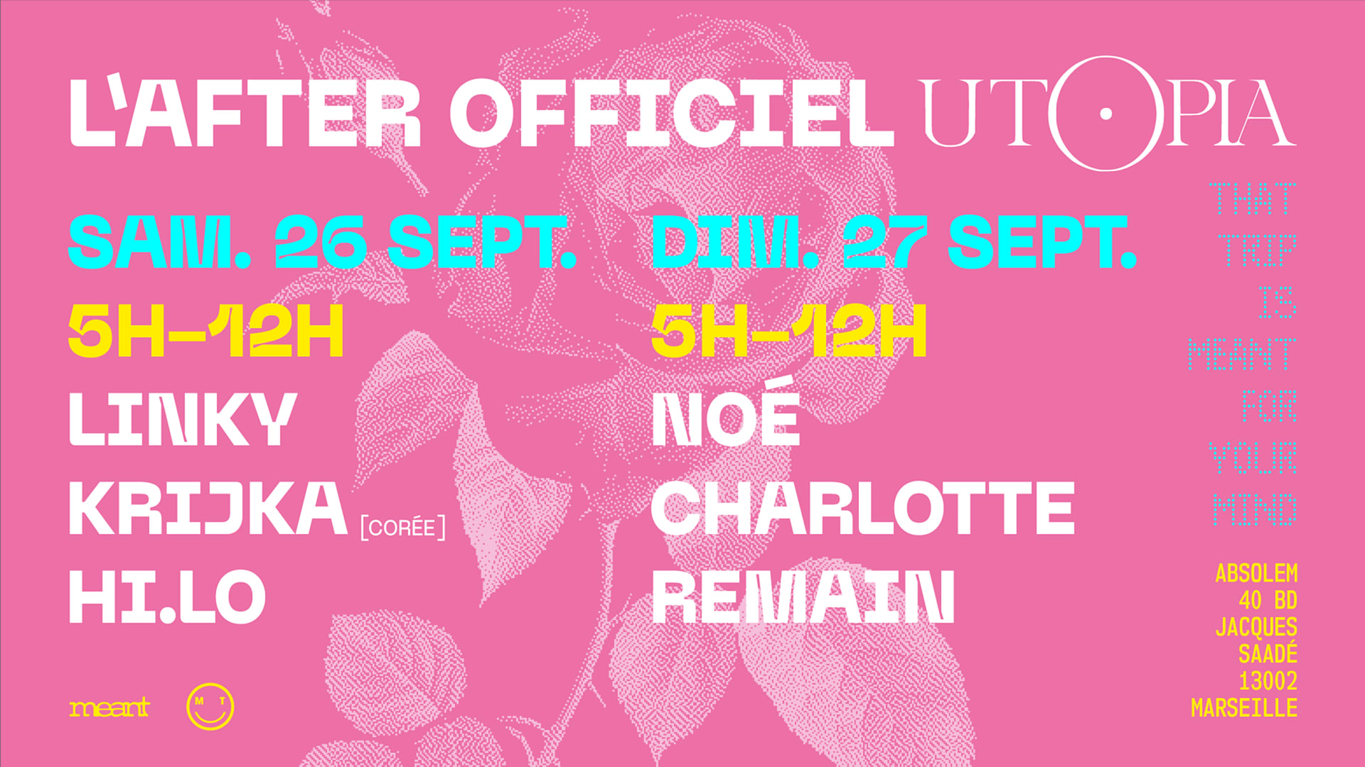 That Trip - L'after Officiel D'utopia W Charlotte, Krijka... Cover