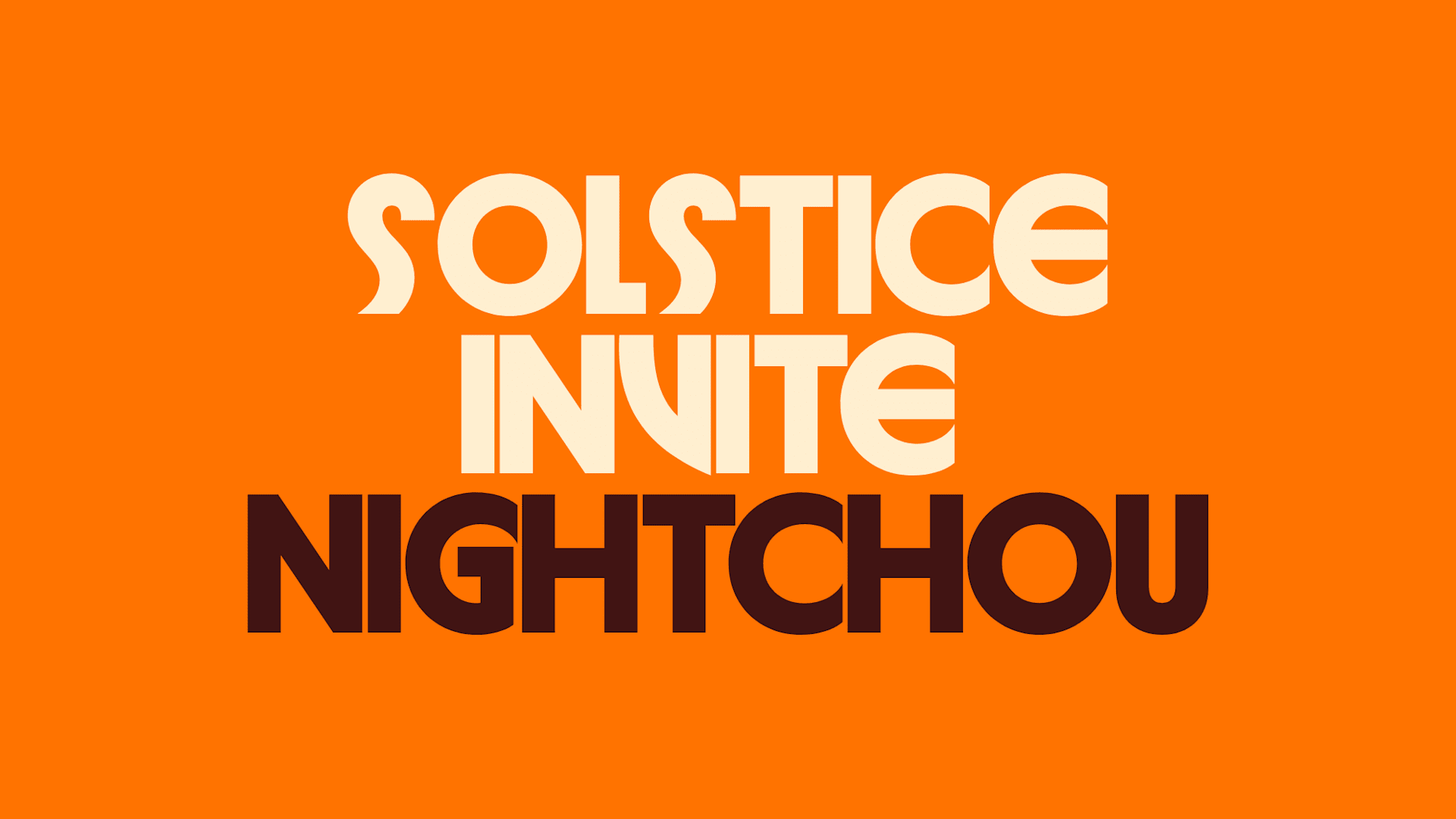 Solstice Invite Nightchou - Part II Cover