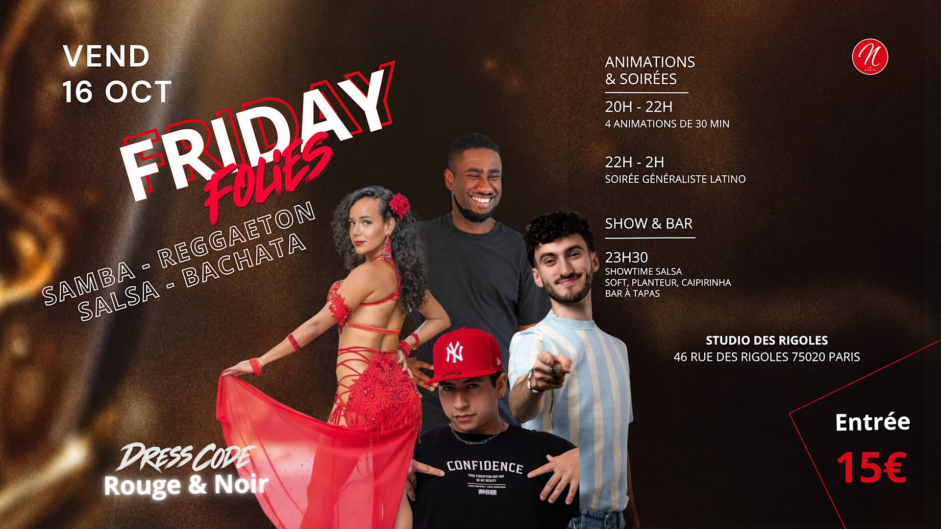 Friday Folies - Rentrée 2026 💃🔥 Cover