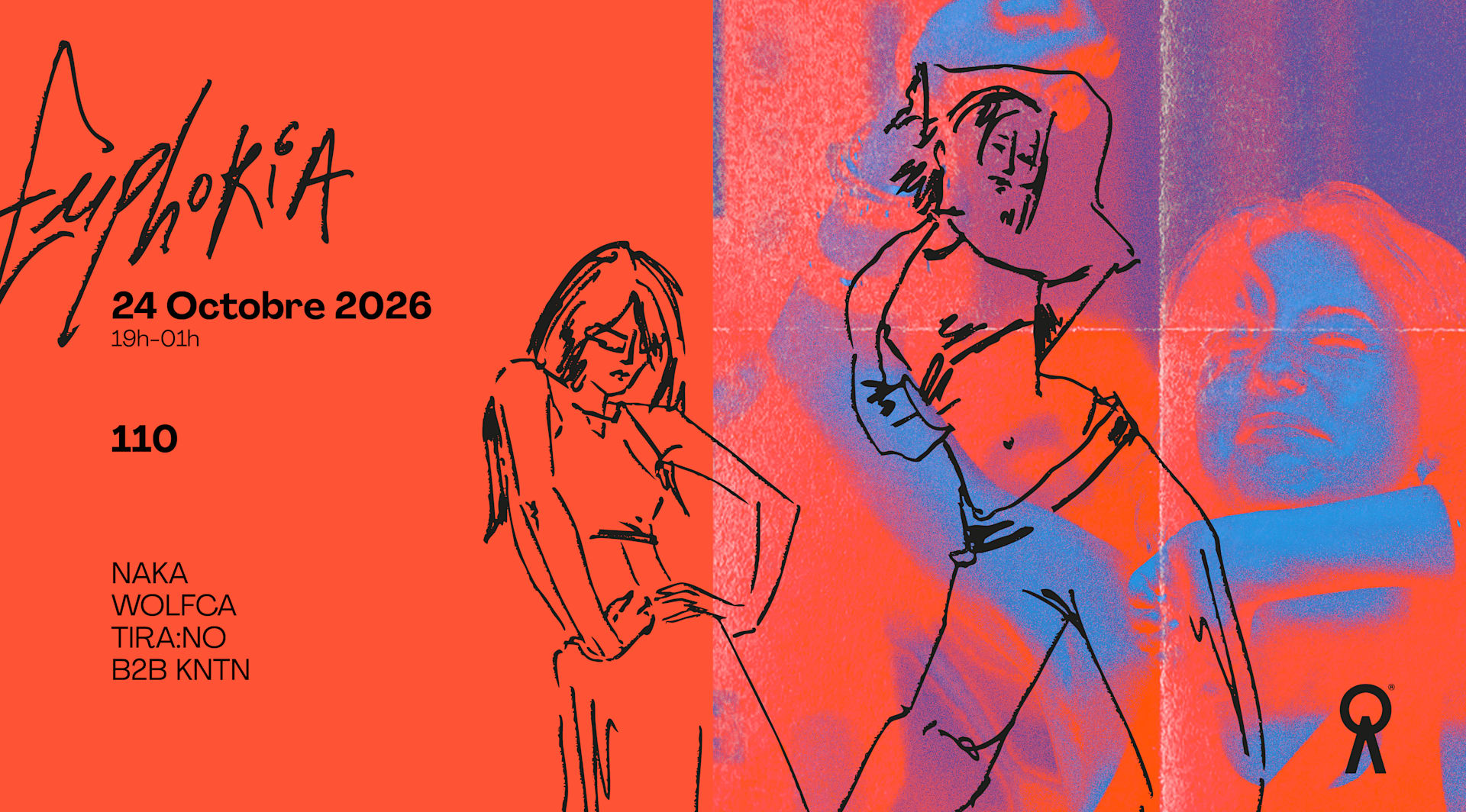 Euphoria #6 - Takeover At 110 W/ Naka, Wolfca Tira:No & Kntn Cover