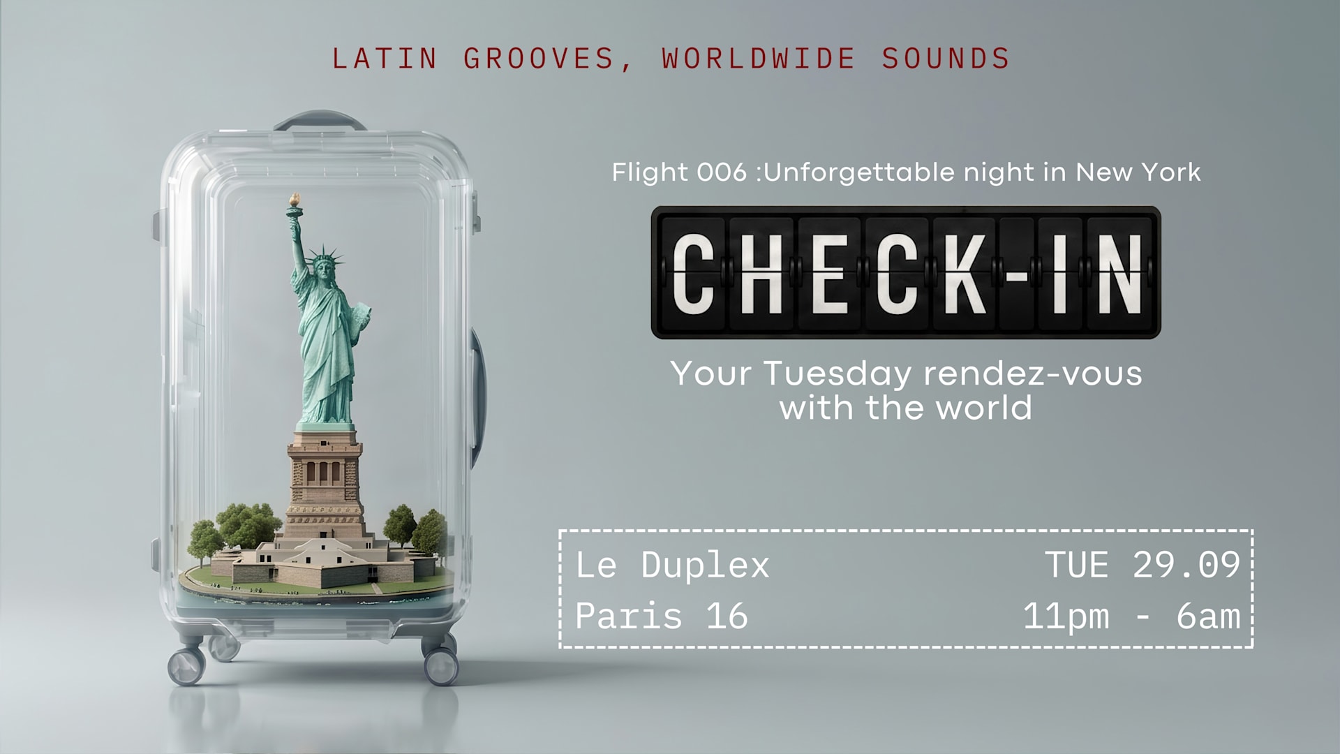 Erasmus — Check-In — Duplex — Flight 006: New York Cover